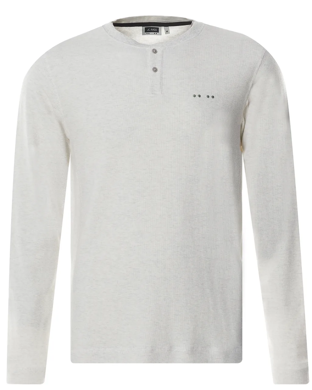 J.C. RAGS T-shirt LM Ecru uni 073073-003-XL