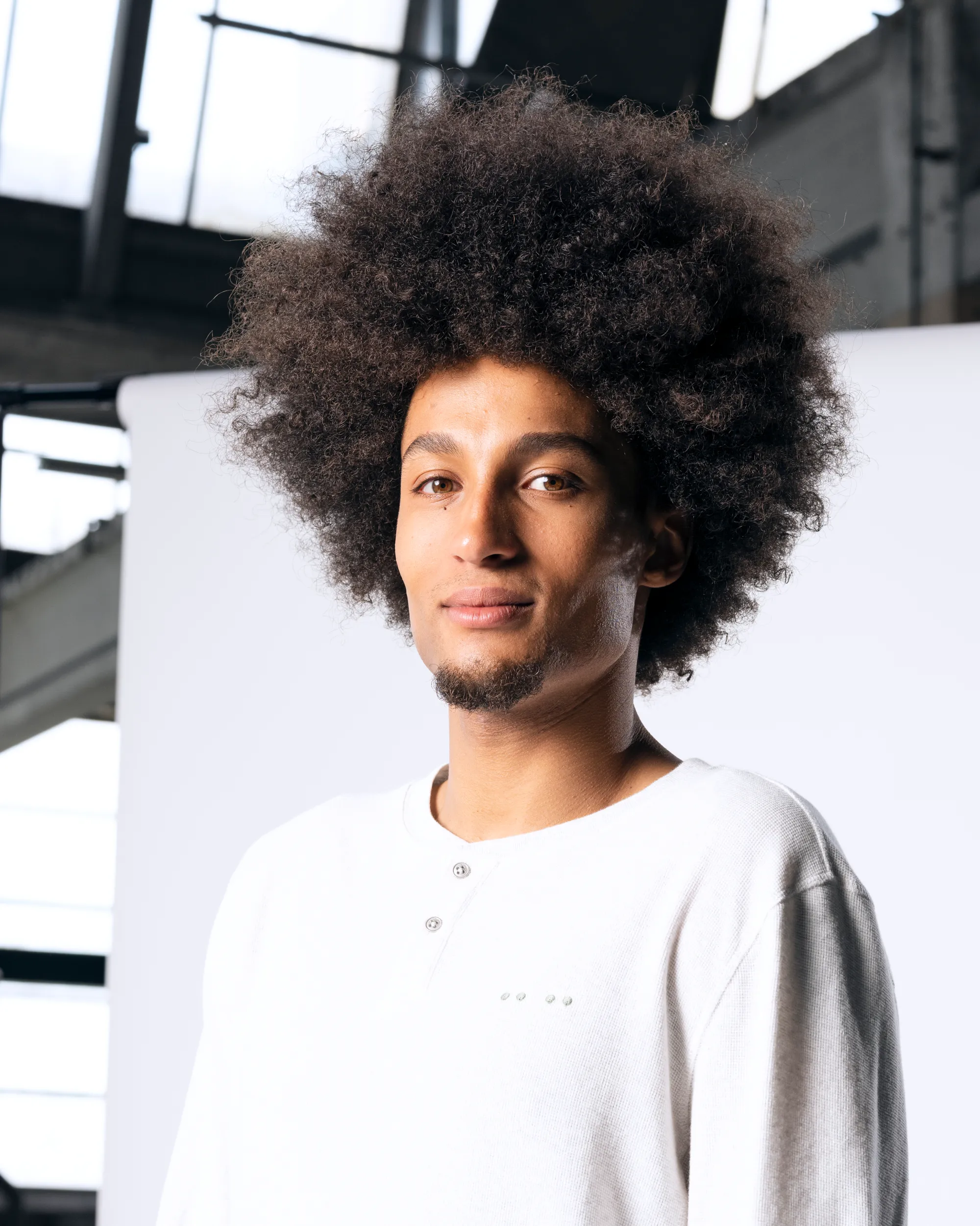 J.C. RAGS Julian T-shirt LM Off White uni 073073-004-L