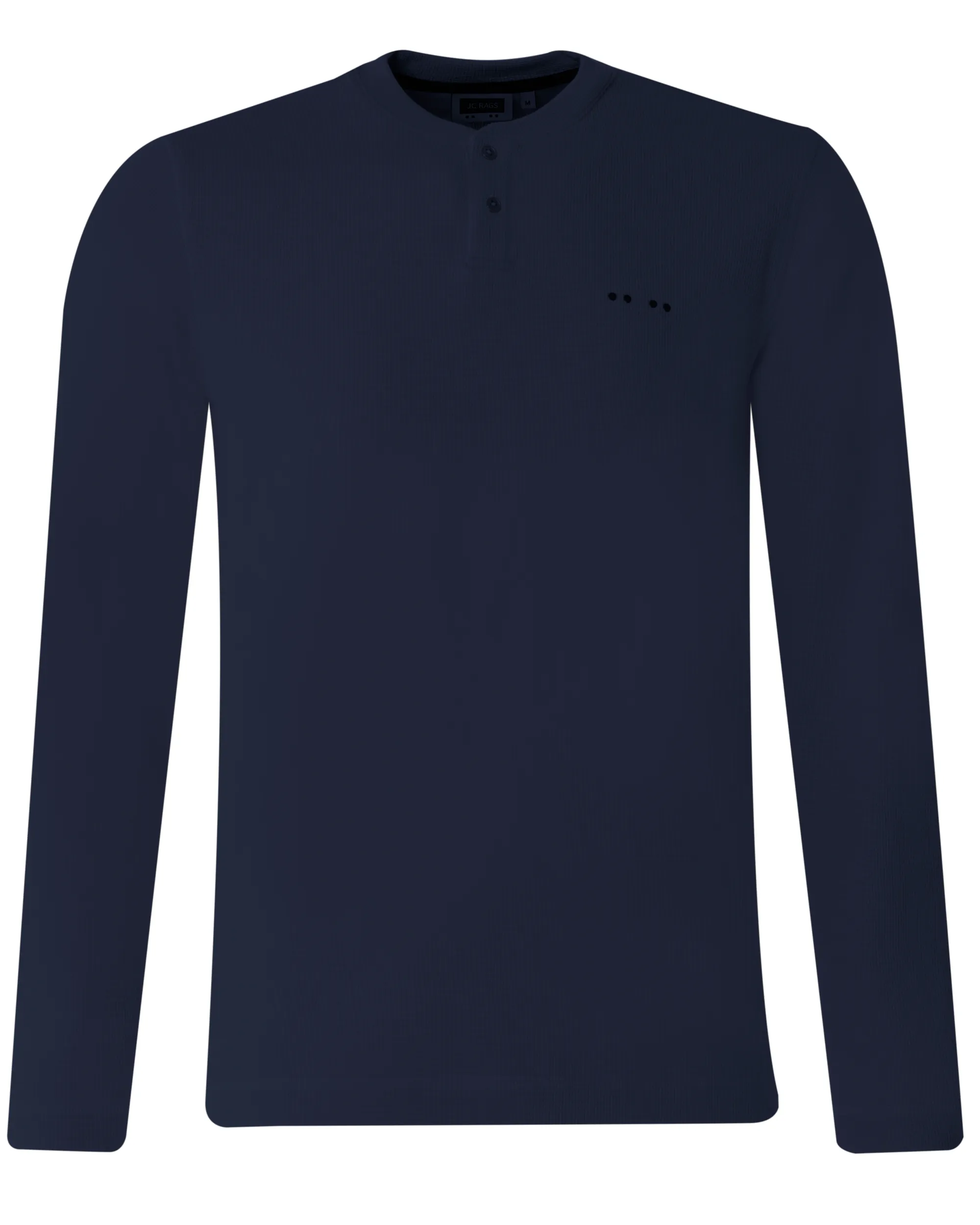 J.C. RAGS Julian T-shirt LM Navy uni 073073-006-L