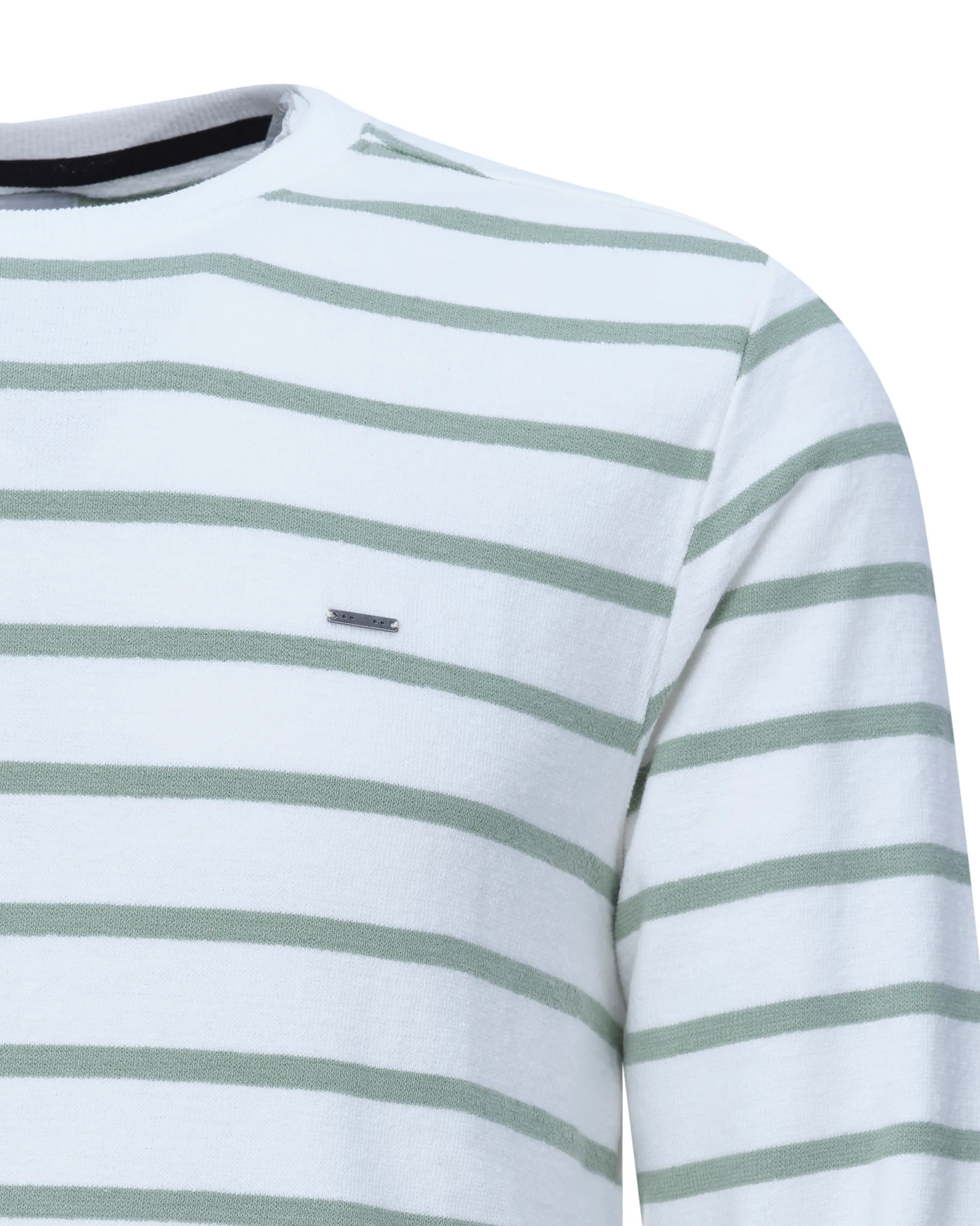 J.C. RAGS Jake Sweater Mint streep 073074-007-L