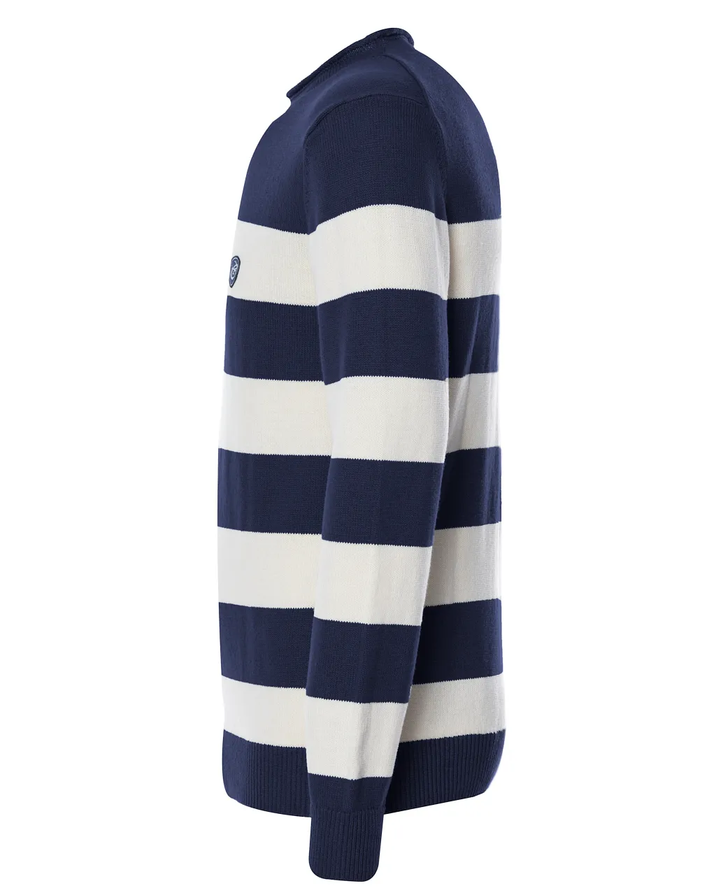 Campbell Trui ronde hals Donkerblauw streep 073170-001-L