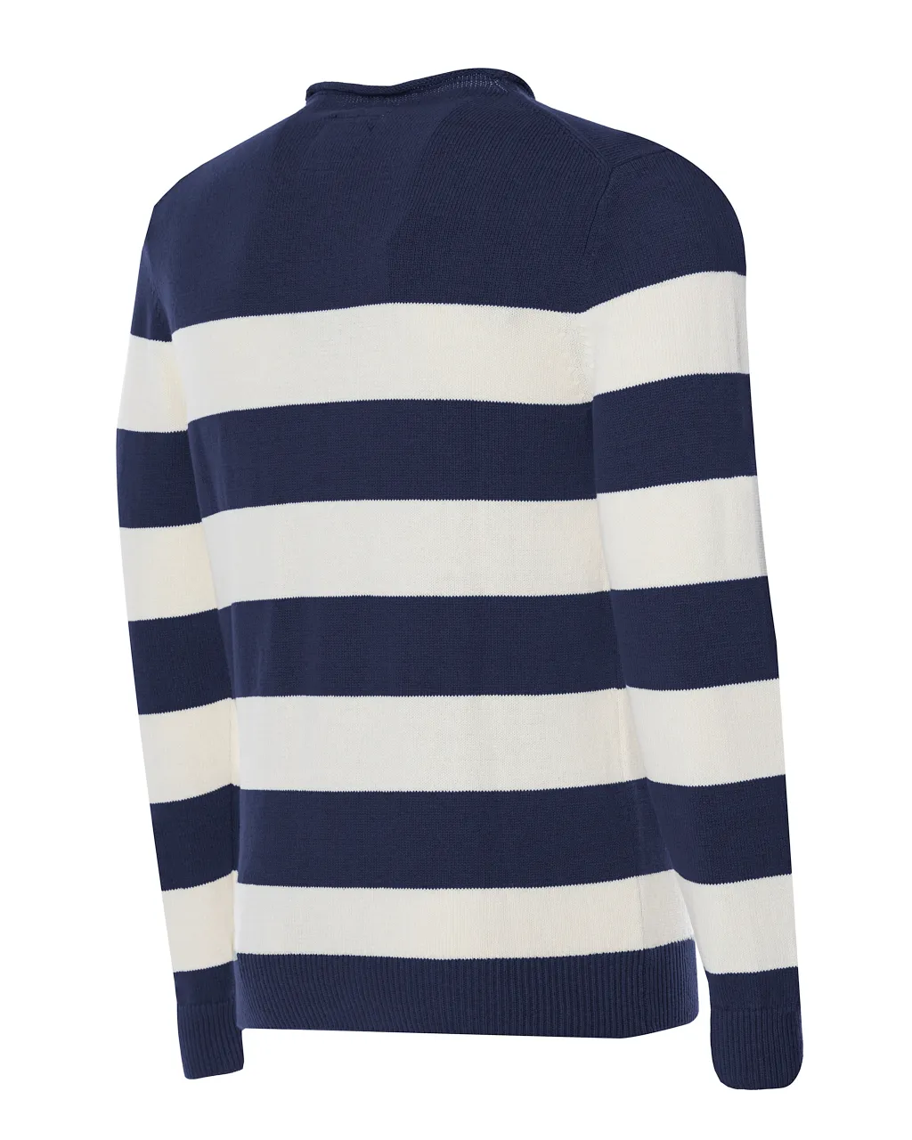 Campbell Trui ronde hals Donkerblauw streep 073170-001-L