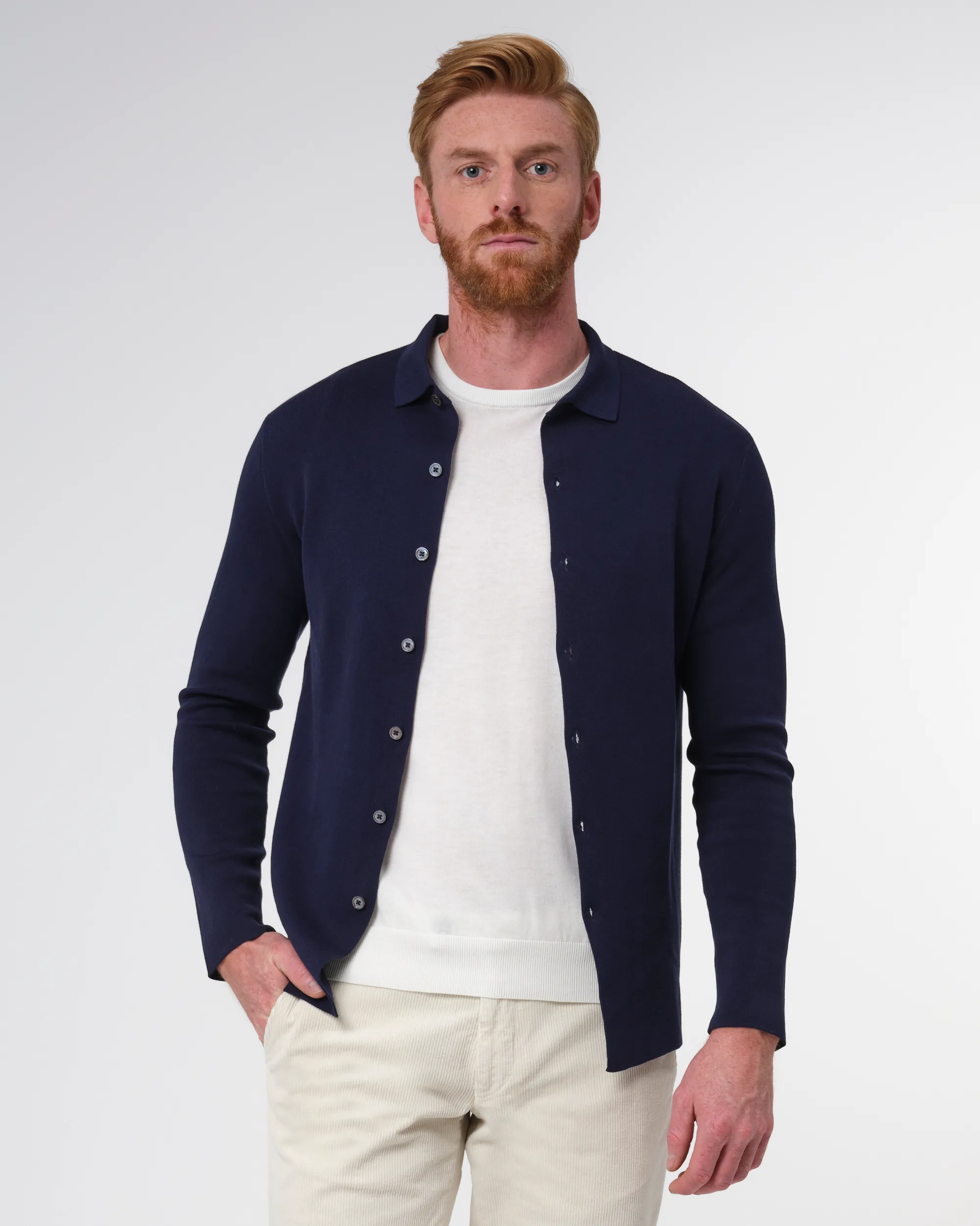 Dutch Dandies Marcello Vest Donkerblauw uni 073178-001-L