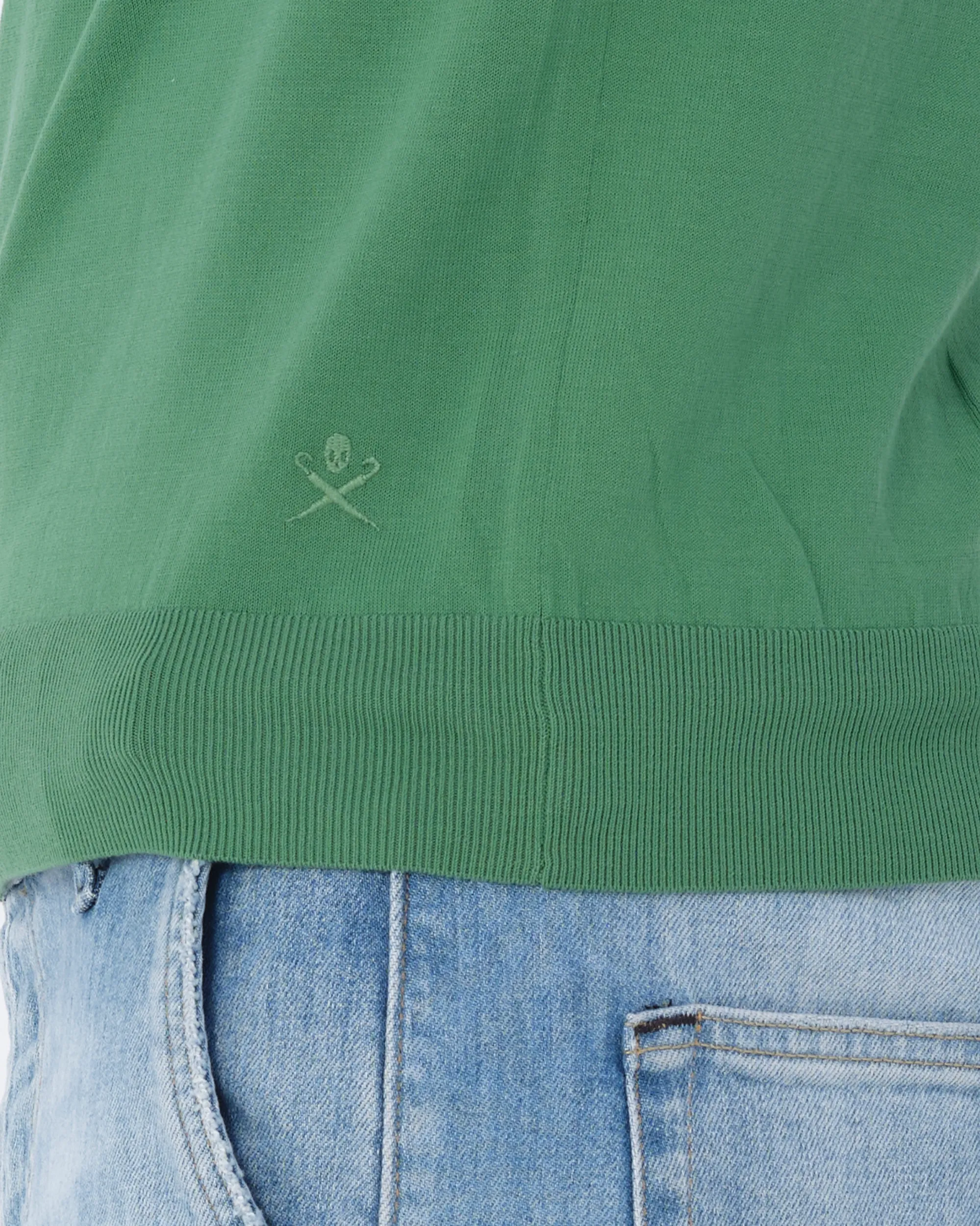Dutch Dandies Bol Polo KM Deep Grass Green 073180-011-L