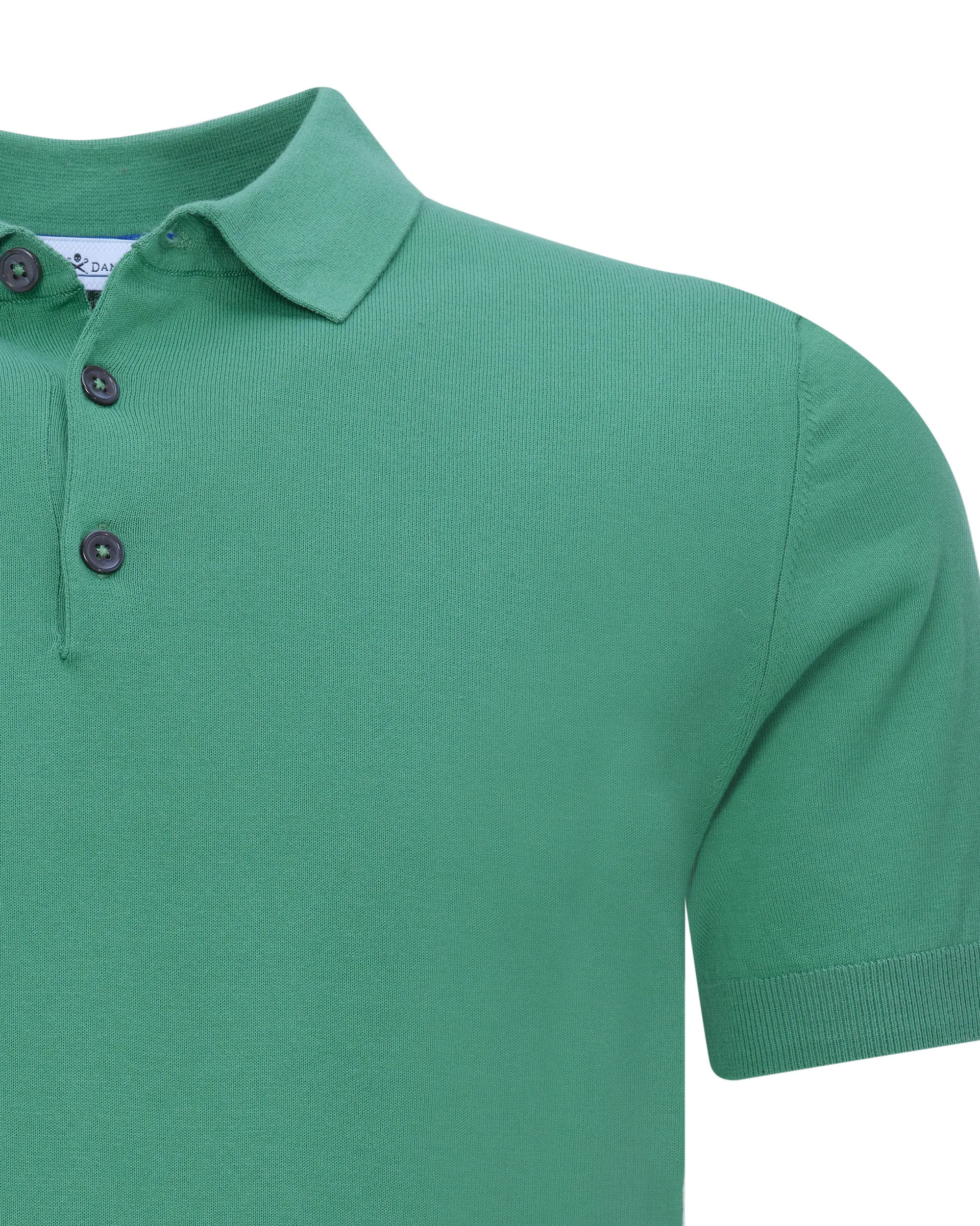 Dutch Dandies Bol Polo KM Deep Grass Green 073180-011-L