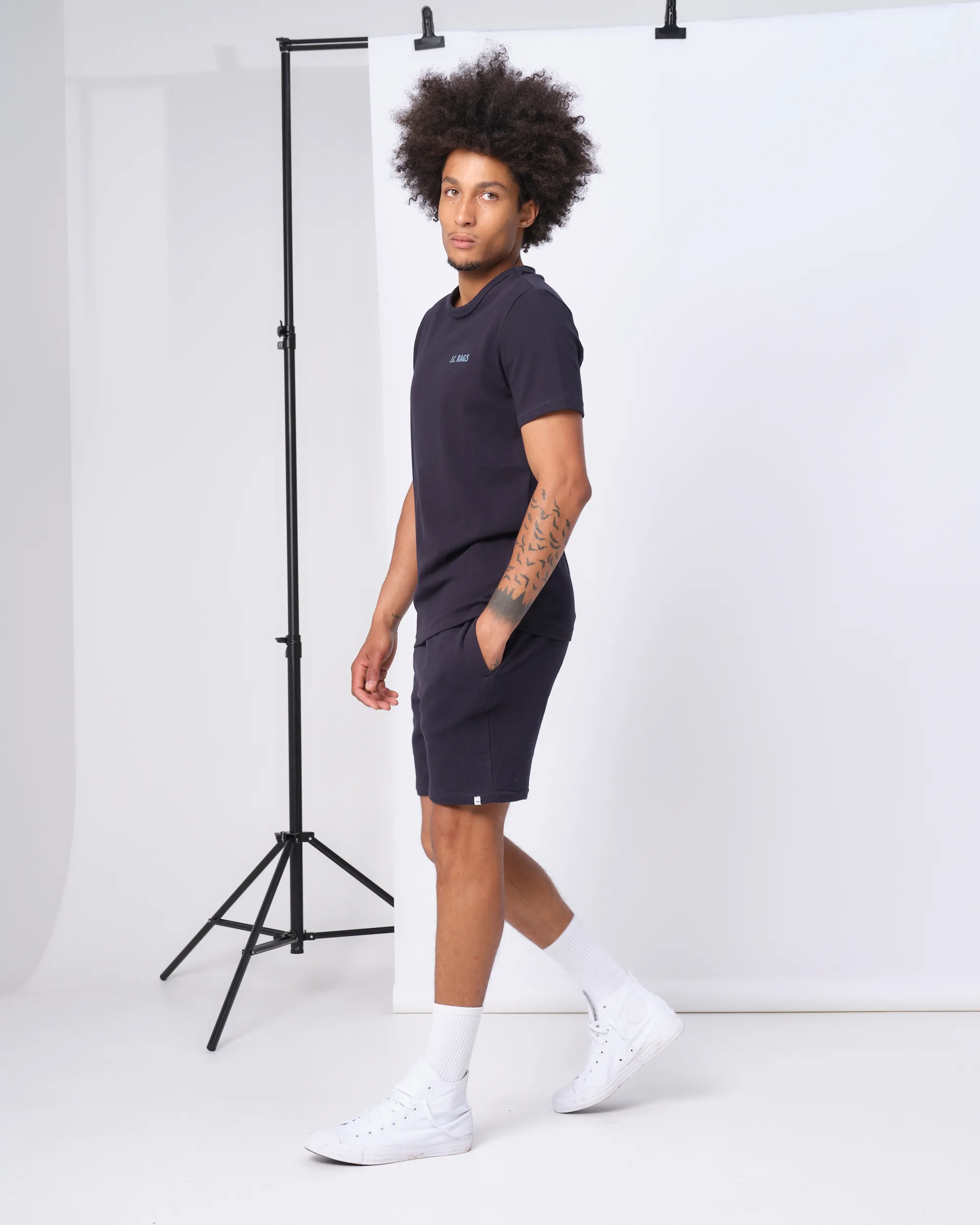 J.C. RAGS Connor Short Navy uni 073958-004-L