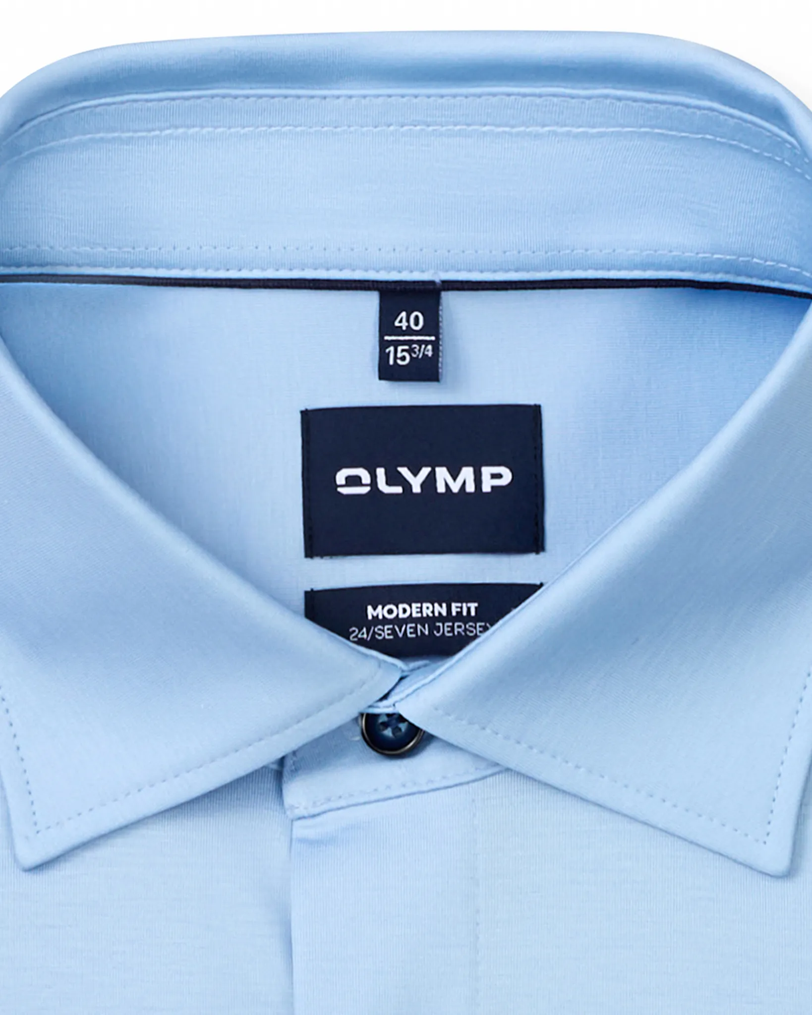OLYMP Overhemd LM Blauw 074108-001-38