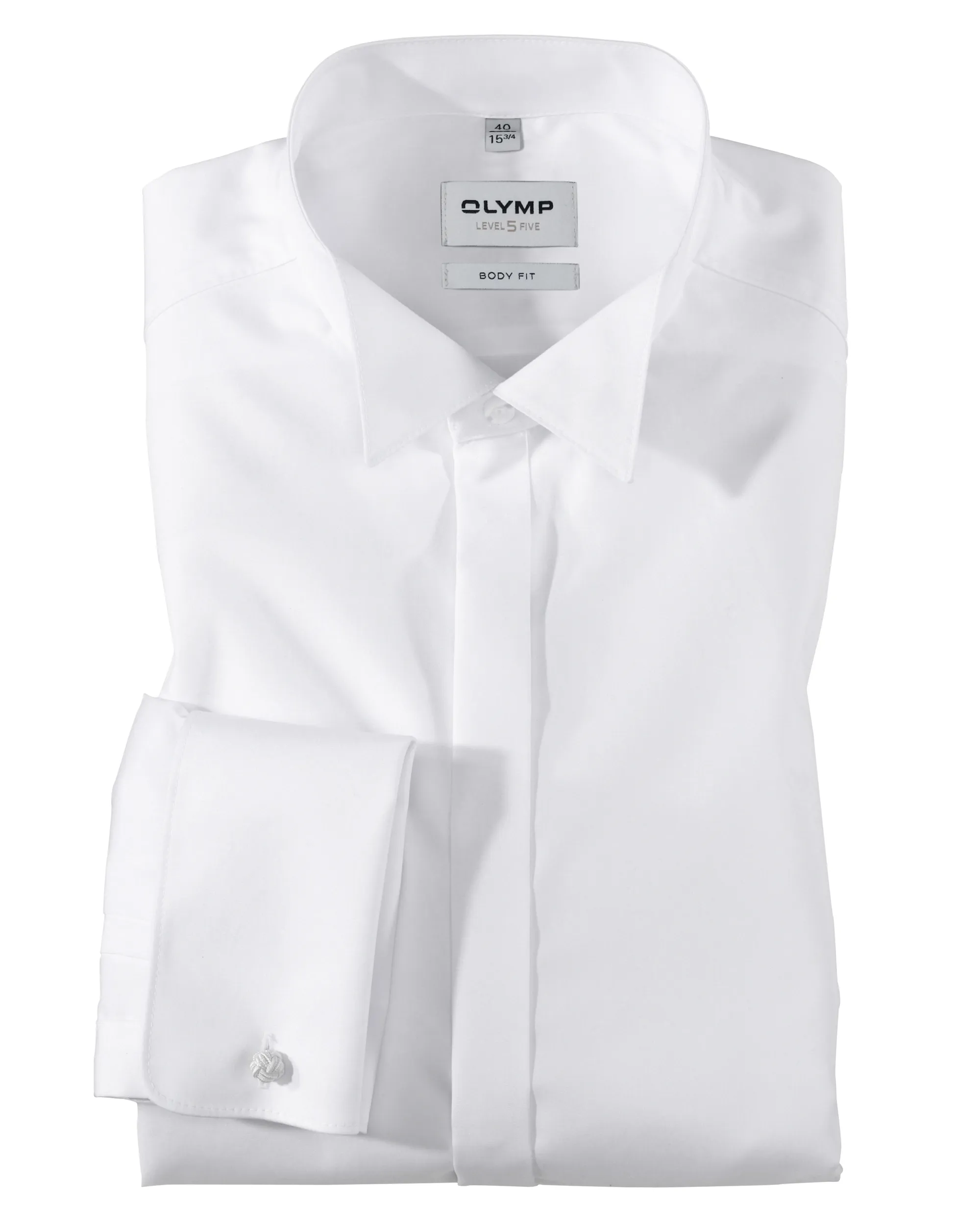 OLYMP Overhemd LM Wit 075266-001-39