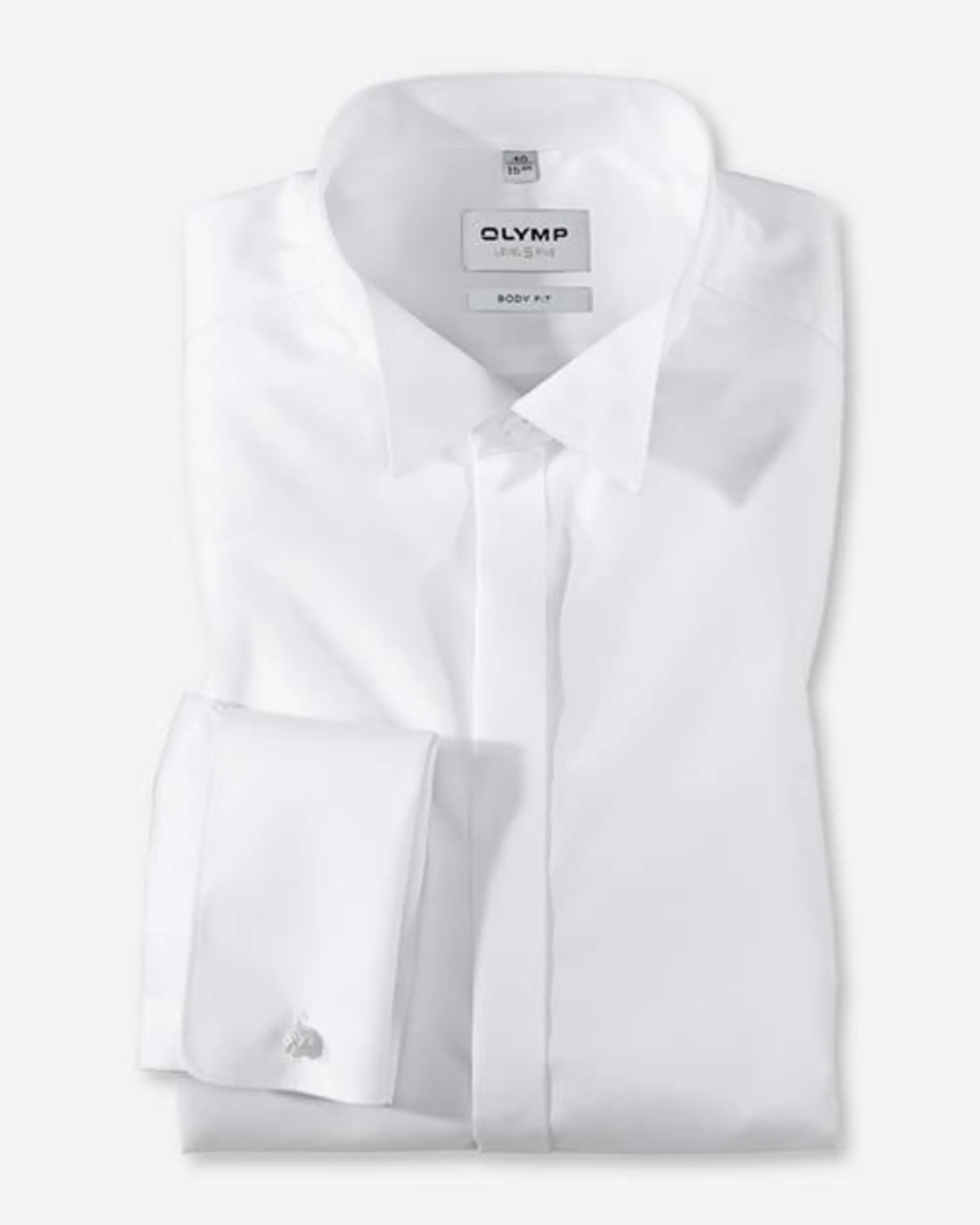 OLYMP Overhemd LM Wit 075266-001-39