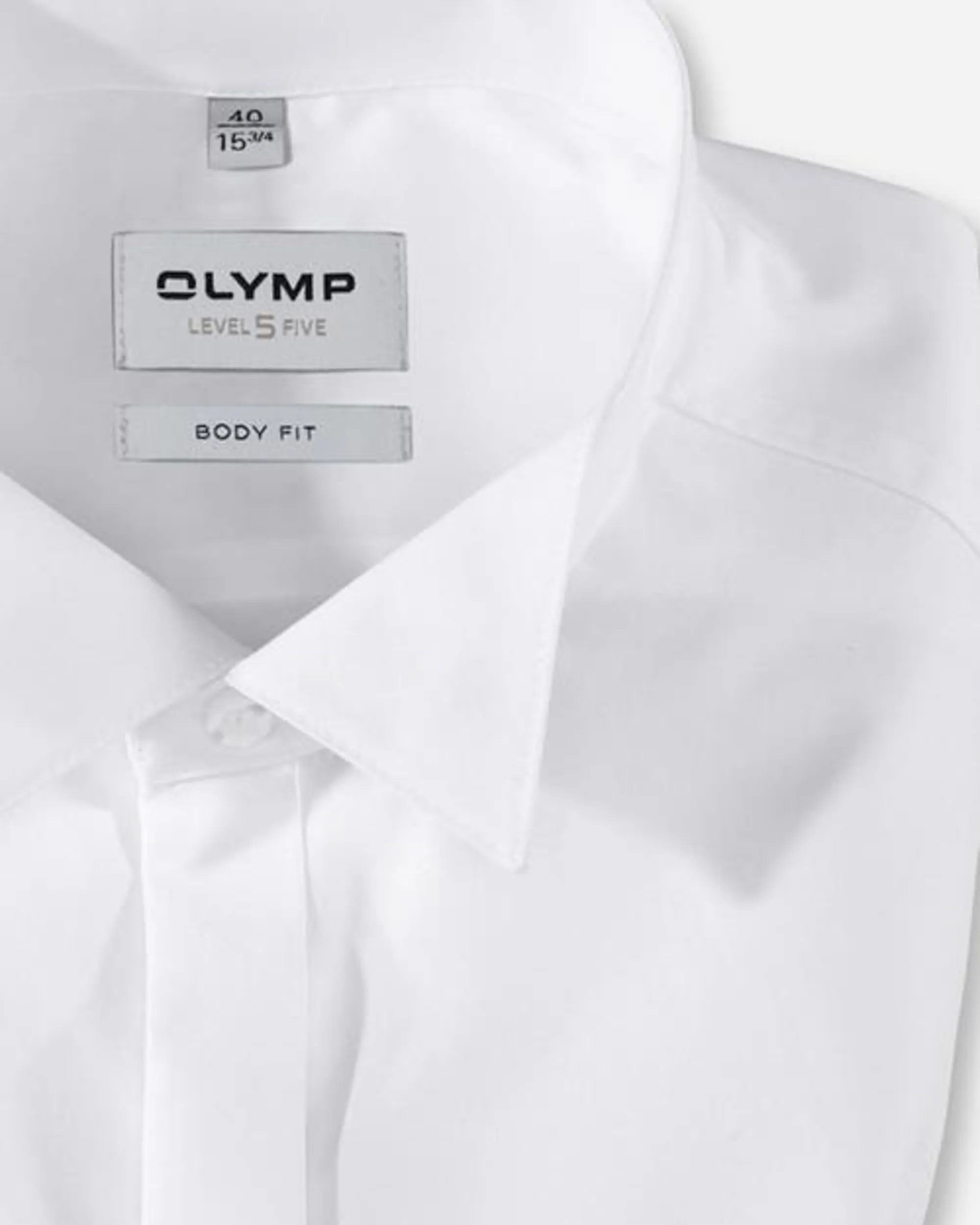 OLYMP Overhemd LM Wit 075266-001-39