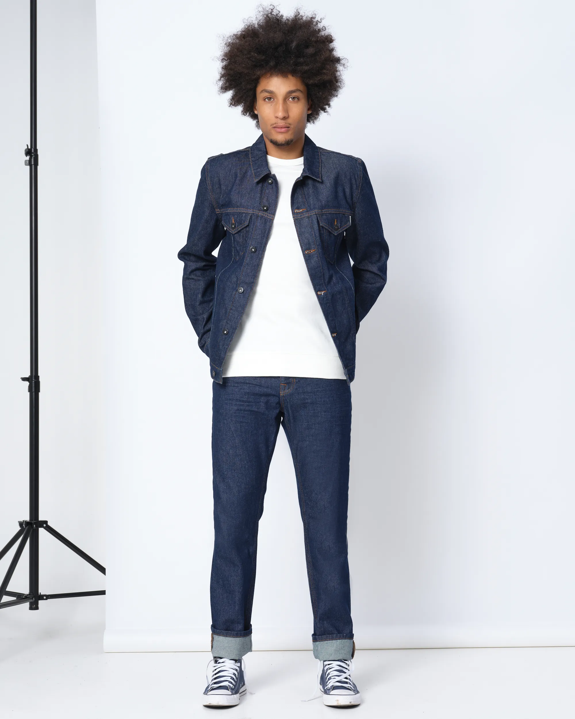 J.C. RAGS Jethro Jeans Donkerblauw uni 075278-001-28/32