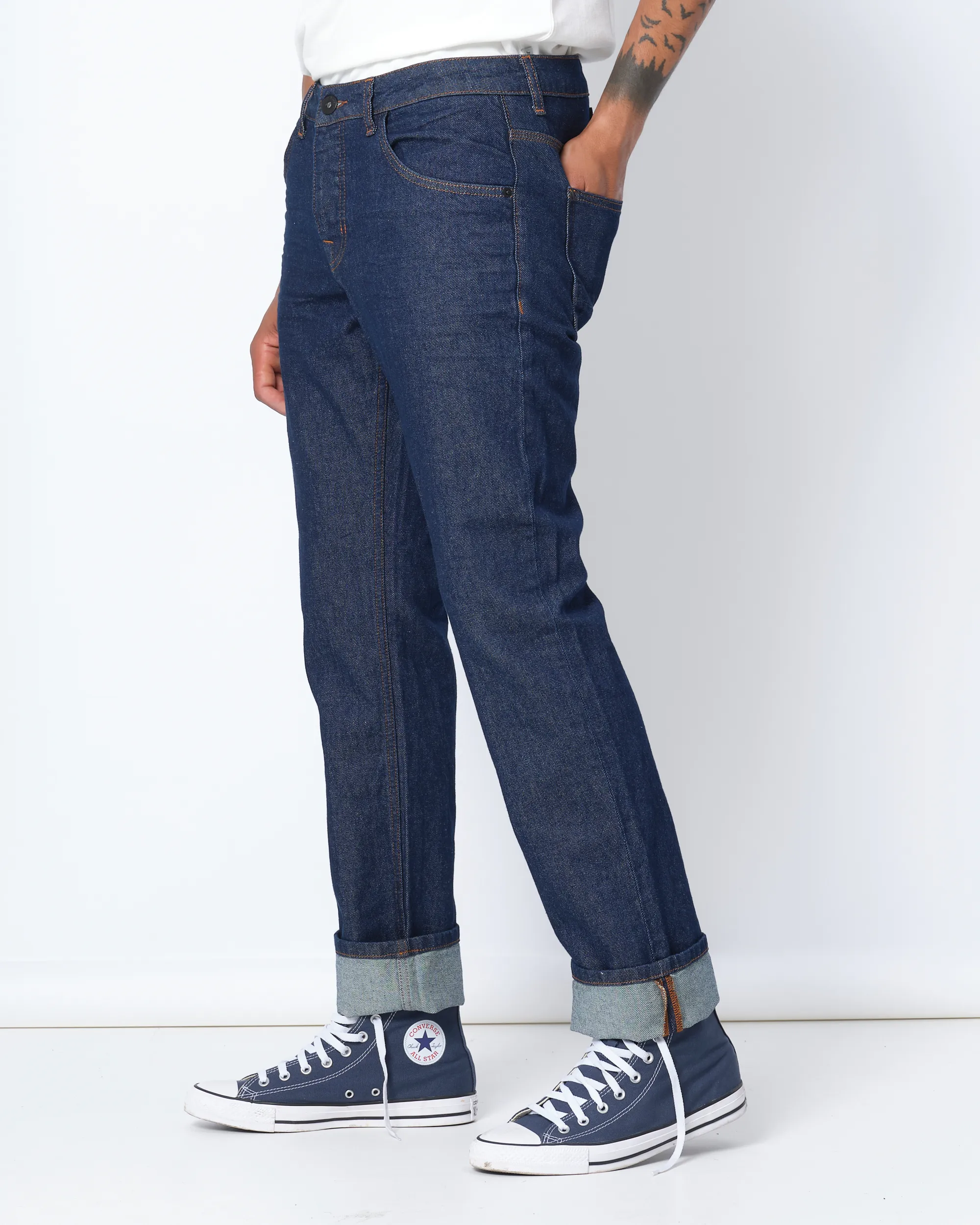 J.C. RAGS Jethro Jeans Donkerblauw uni 075278-001-28/32