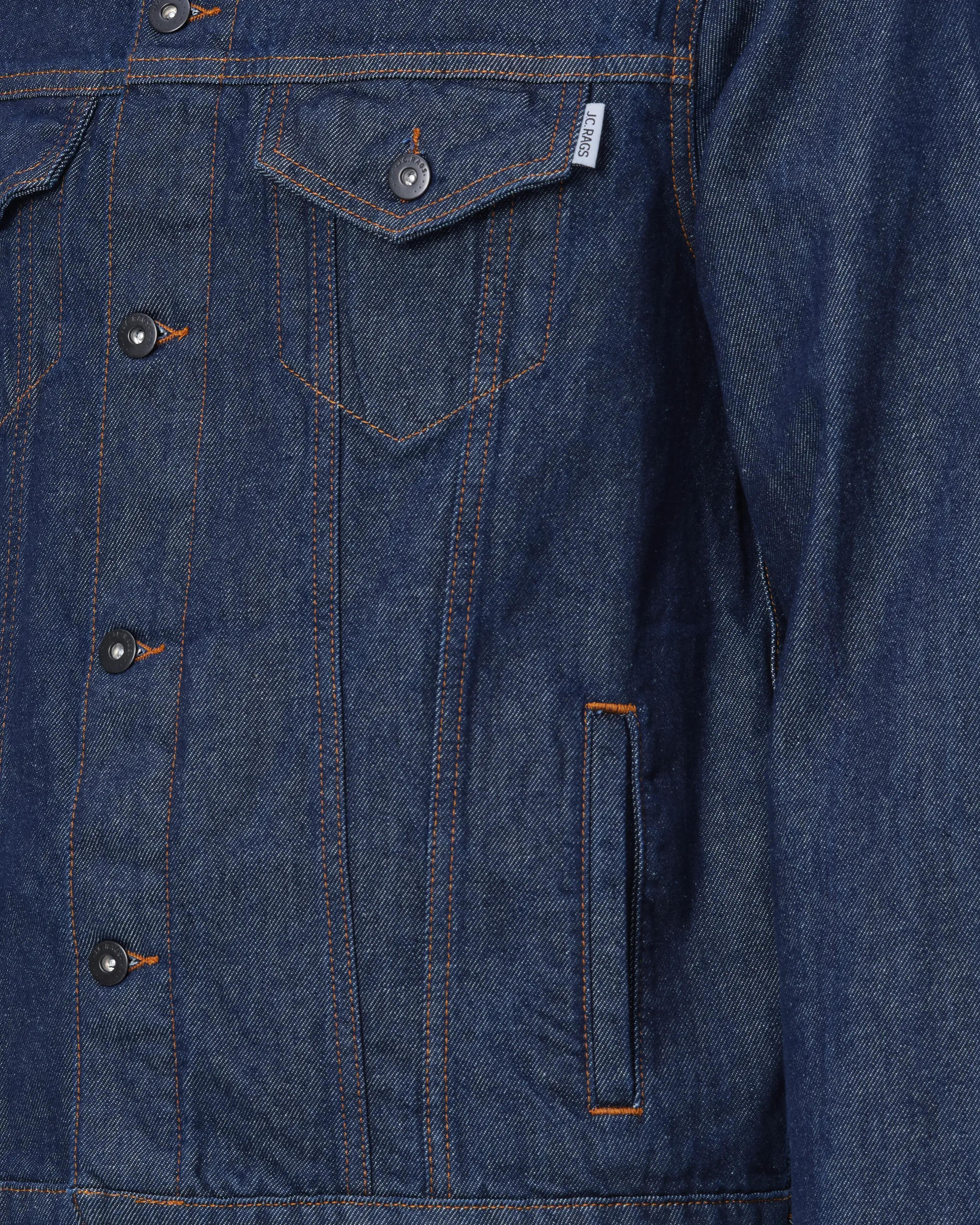 J.C. RAGS Jack Donkerblauw uni 075284-001-L