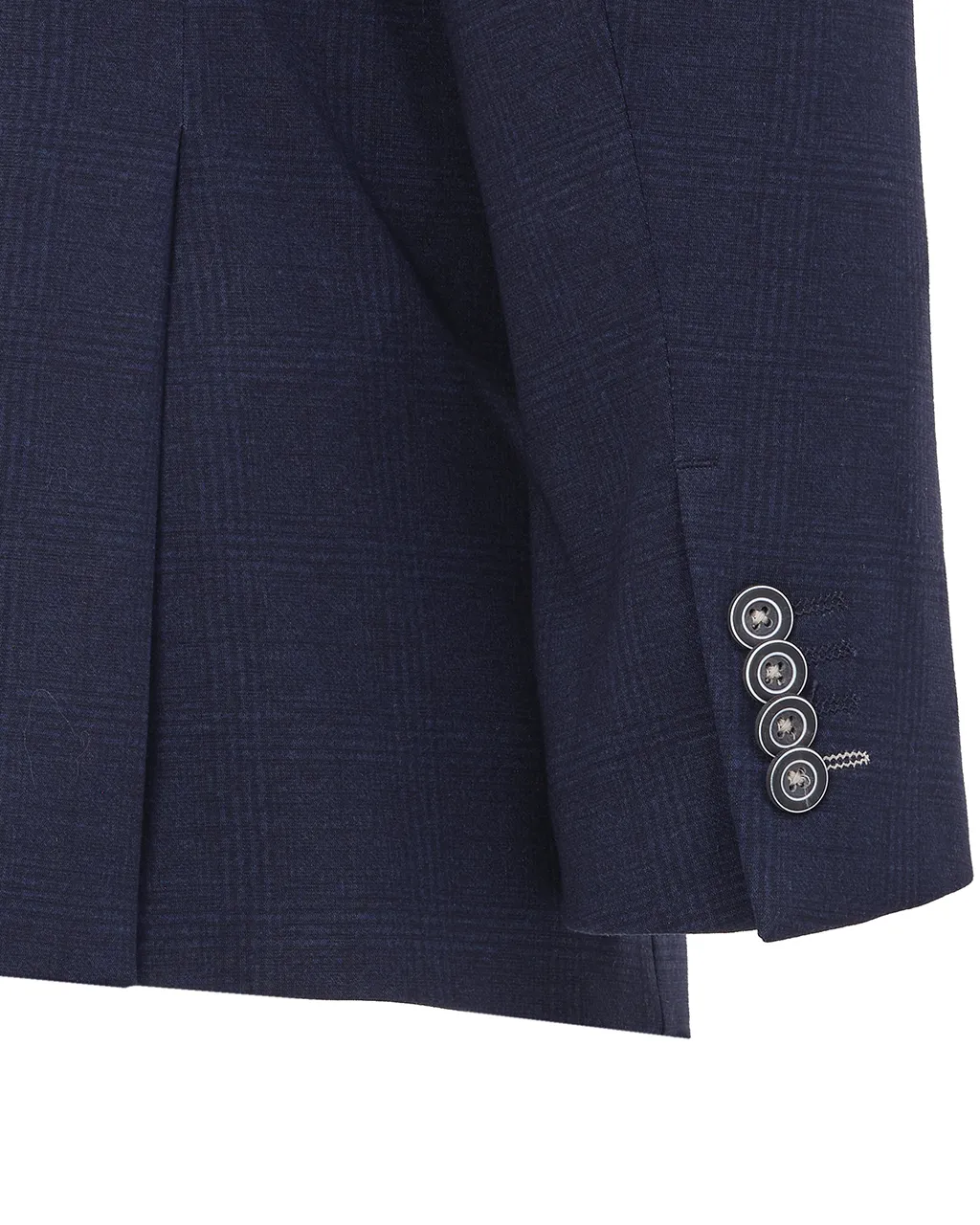The BLUEPRINT Premium Colbert Donkerblauw grote ruit 075353-001-46