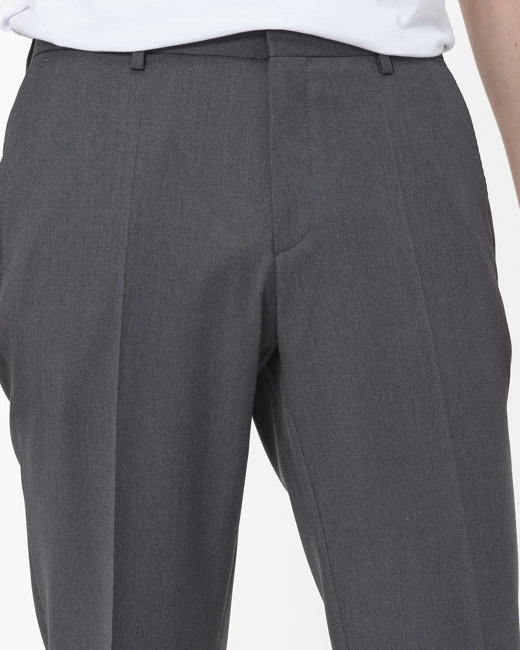 Boss Mix & Match Pantalon Donker grijs 075744-002-102