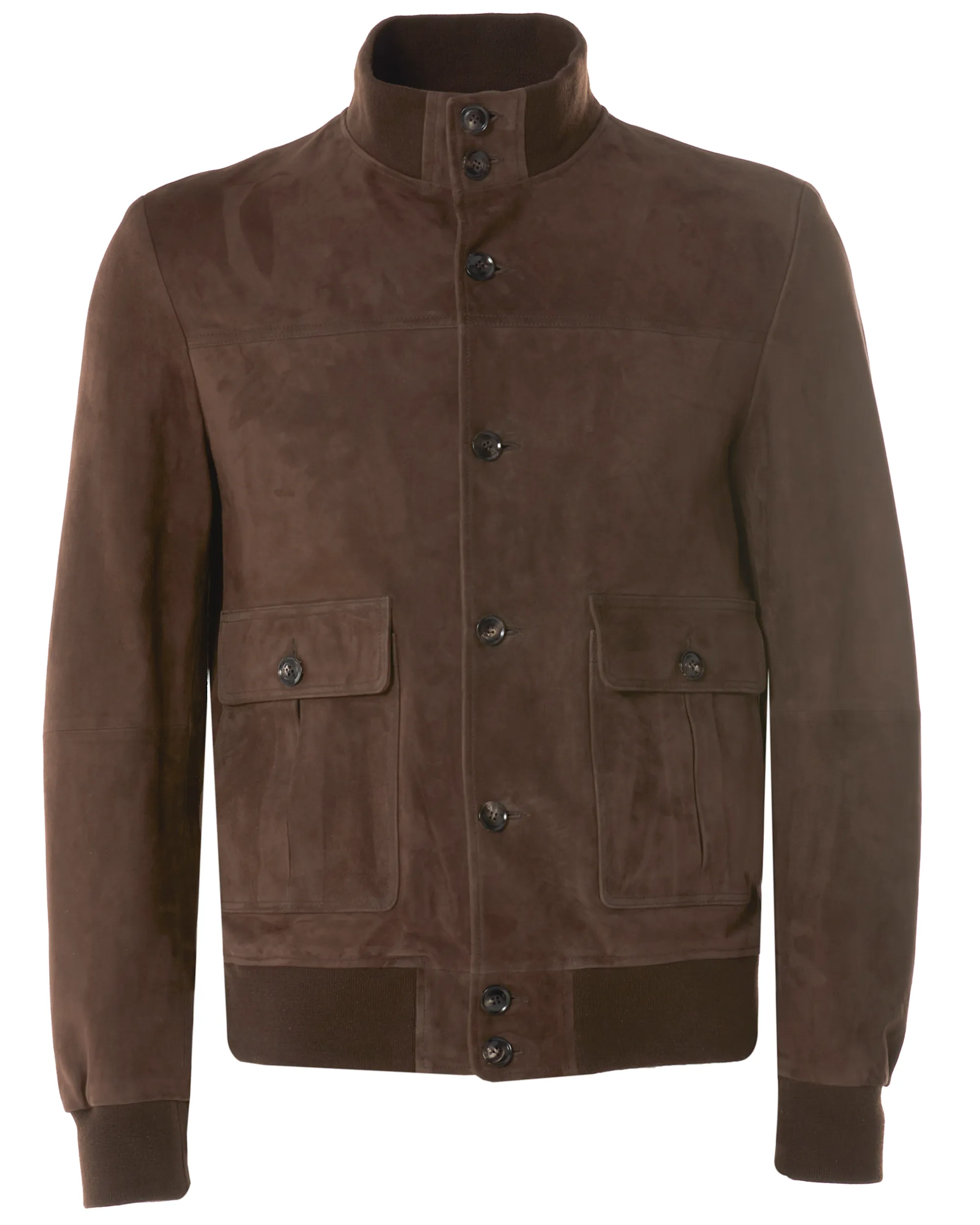 Dutch Dandies Videnza Leren Jas Donkerbruin uni 076485-002-46