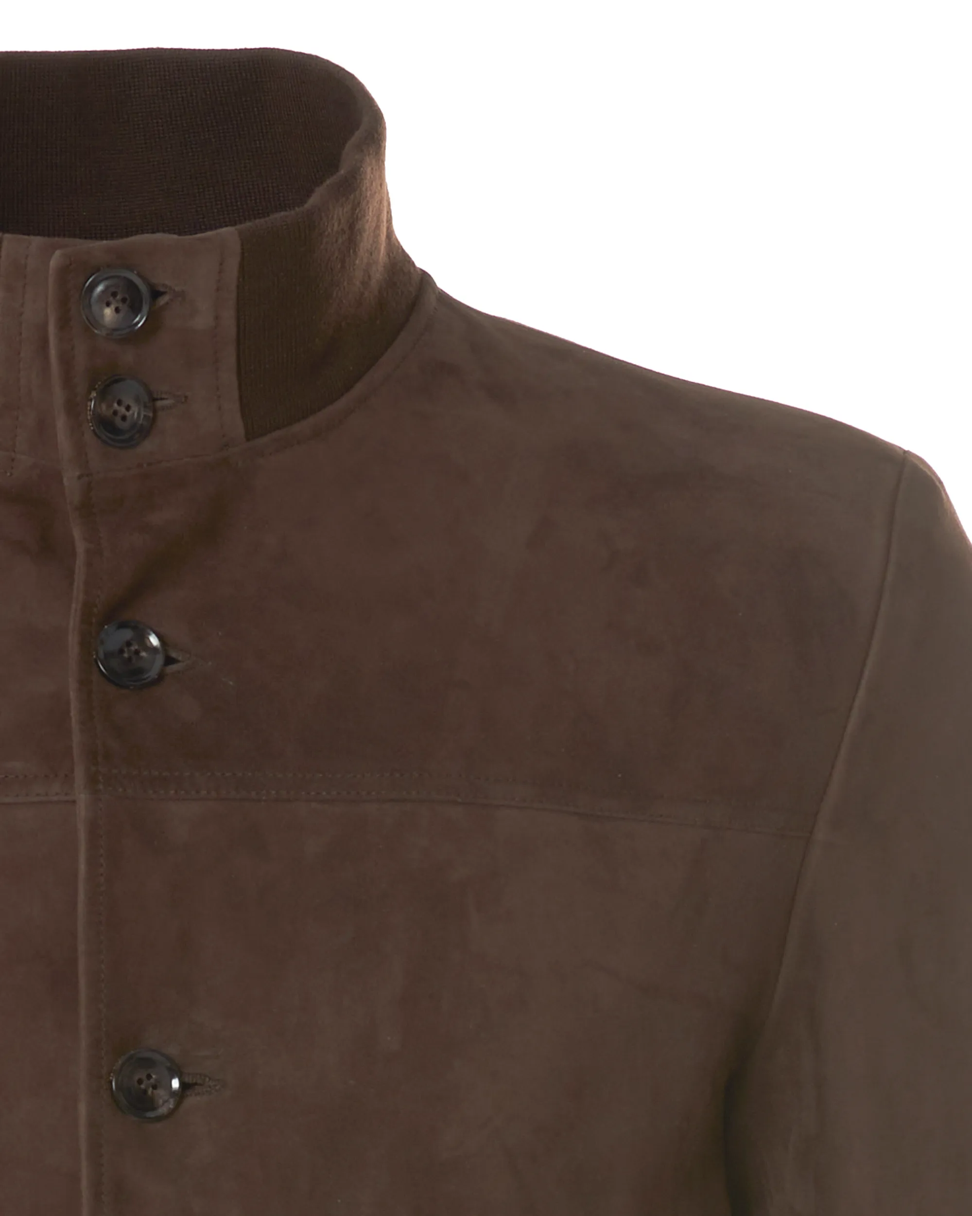 Dutch Dandies Videnza Leren Jas Donkerbruin uni 076485-002-46