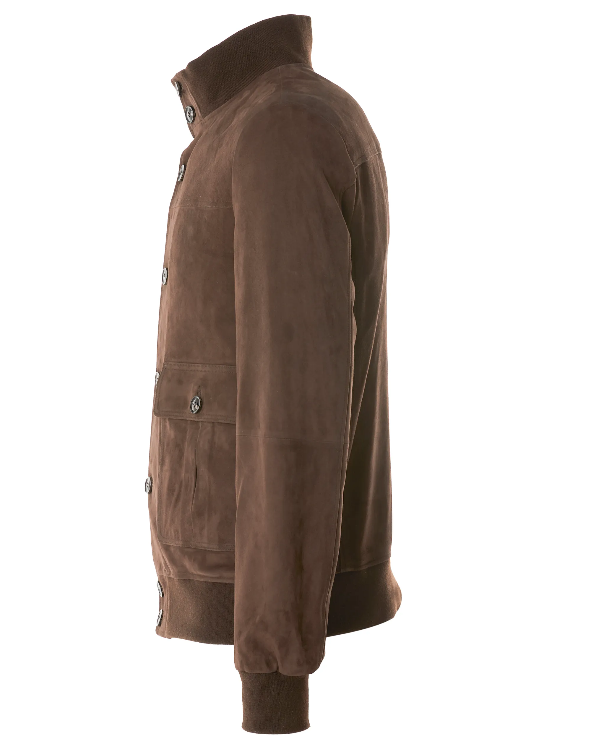 Dutch Dandies Videnza Leren Jas Donkerbruin uni 076485-002-46