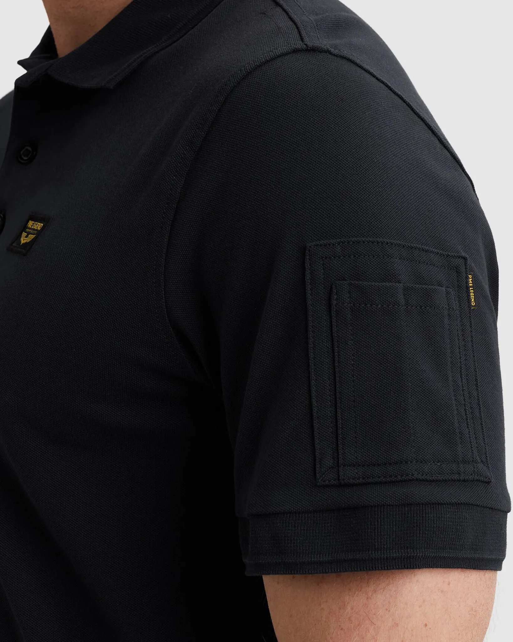 PME Legend Polo Korte mouw Blauw 077216-001-L