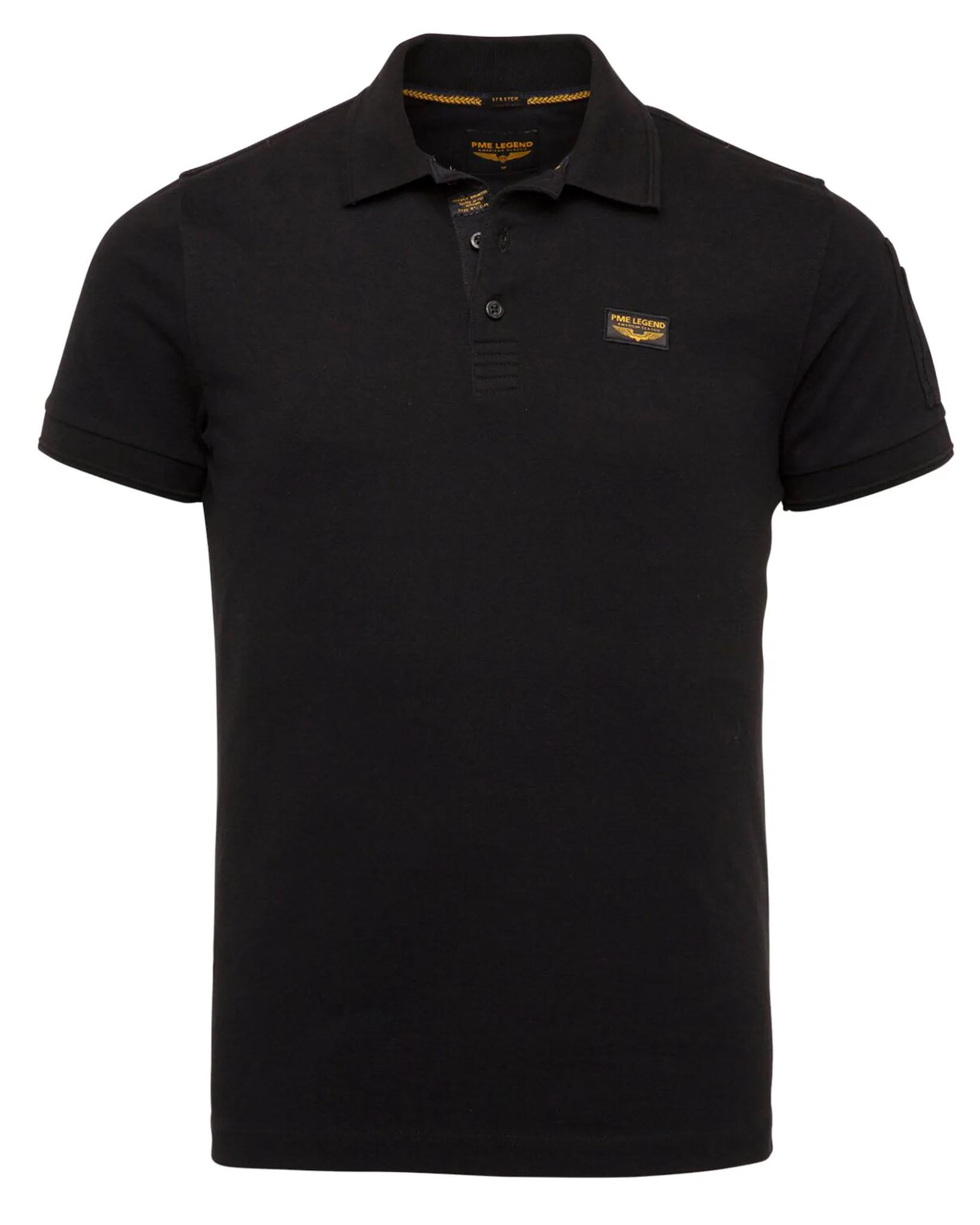 PME Legend Trackway Polo KM Zwart 077217-001-L