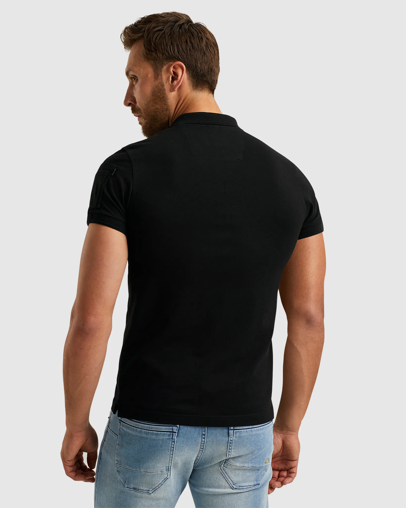 PME Legend Trackway Polo KM Zwart 077217-001-L