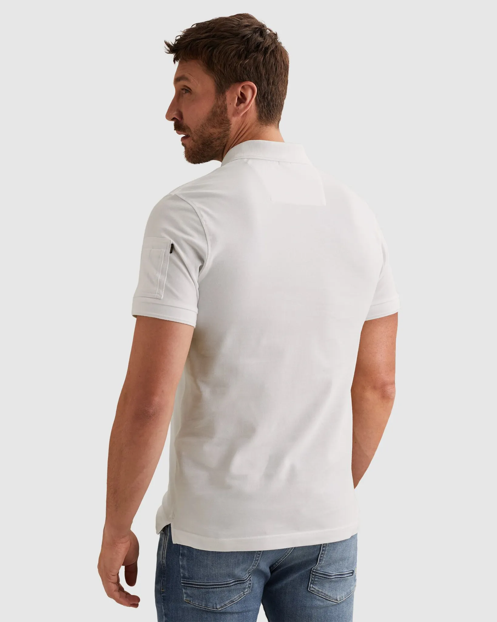 PME Legend Polo Korte mouw Wit 077218-001-L