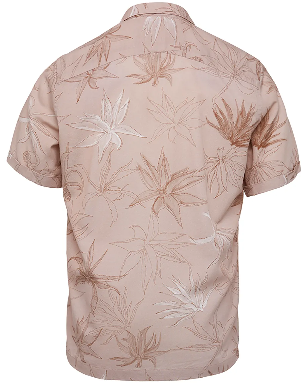 Cast Iron Casual Overhemd KM Beige 077326-001-L