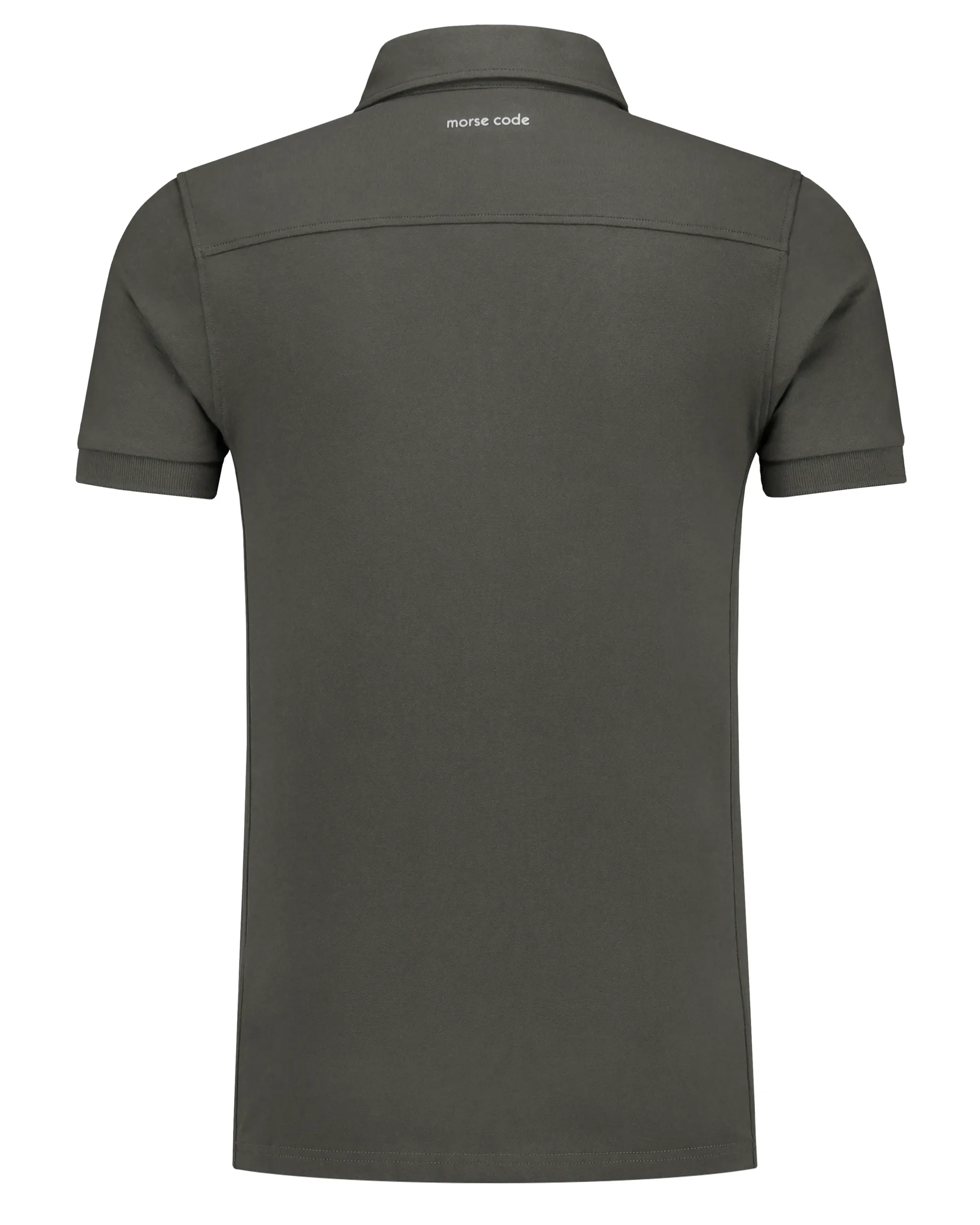 Morse Code Polo KM Donker groen 077504-001-L