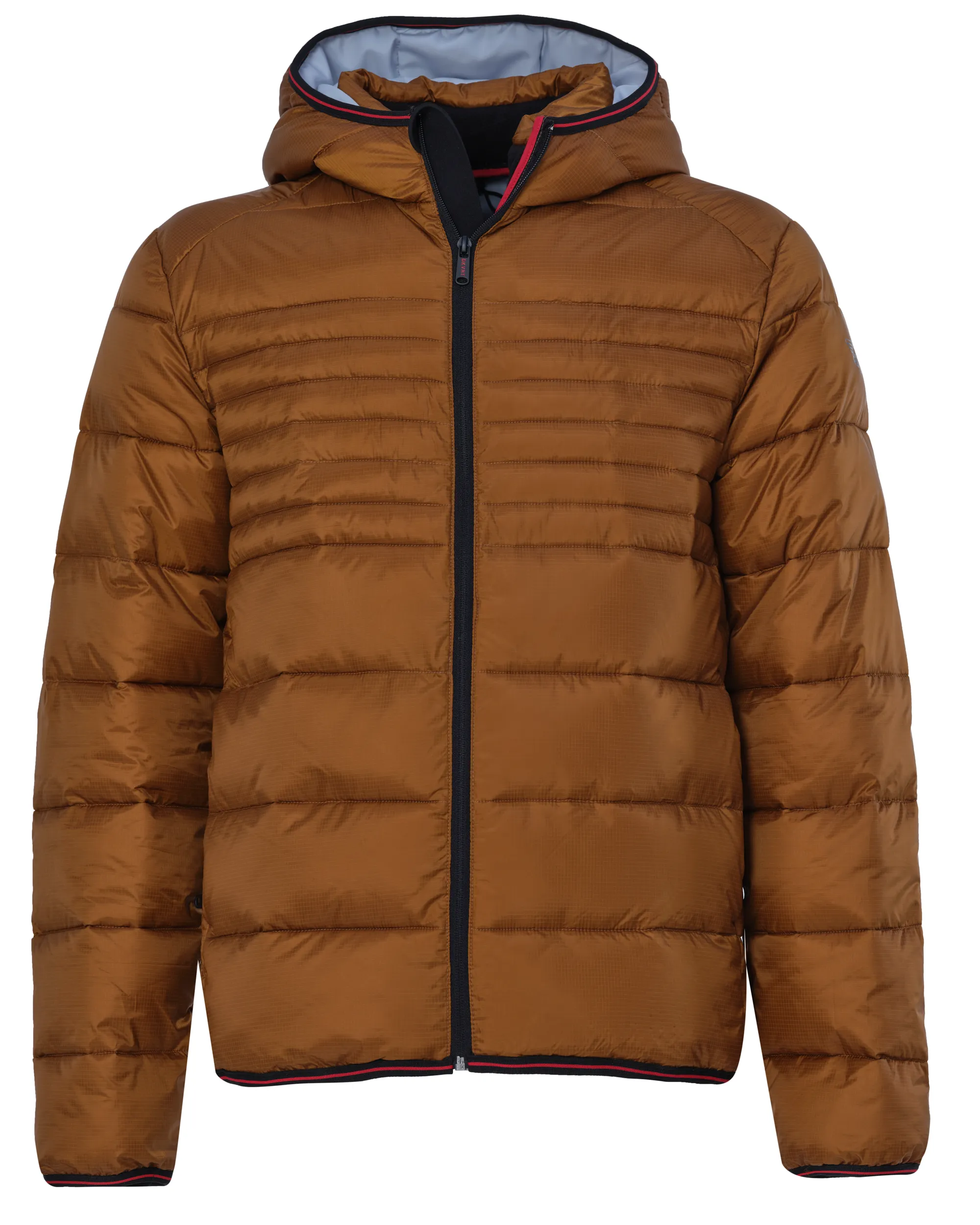 Donkervoort Gewatteerde jas Cognac uni 077543-002-L
