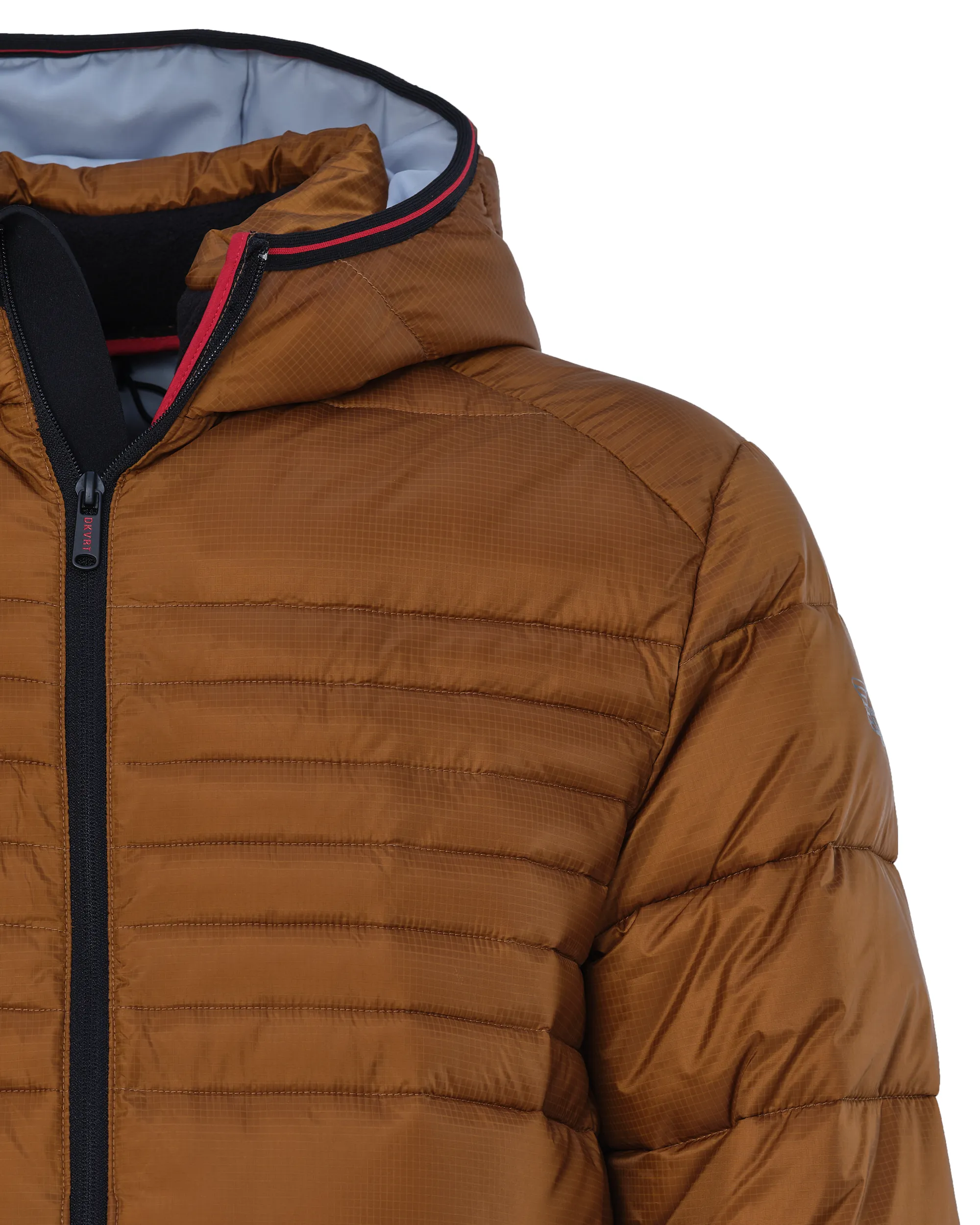 Donkervoort Gewatteerde jas Cognac uni 077543-002-L