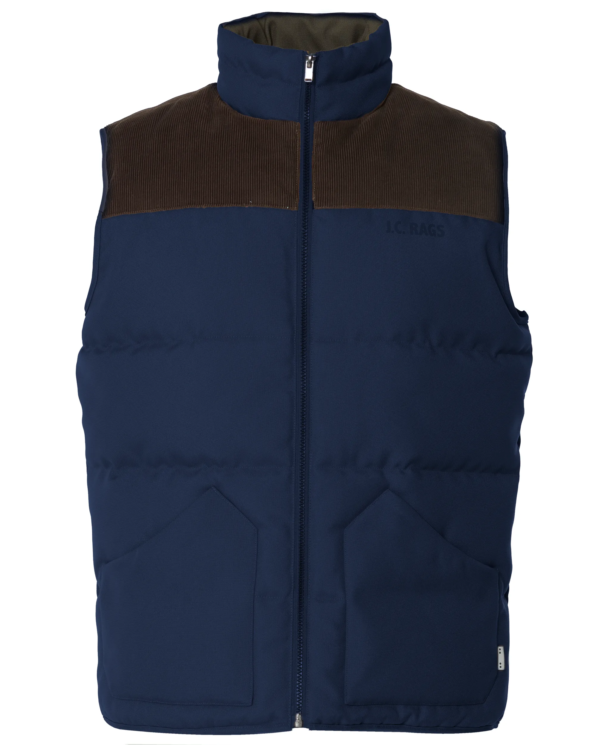 J.C. RAGS Robert Bodywarmer Navy uni 077553-001-L