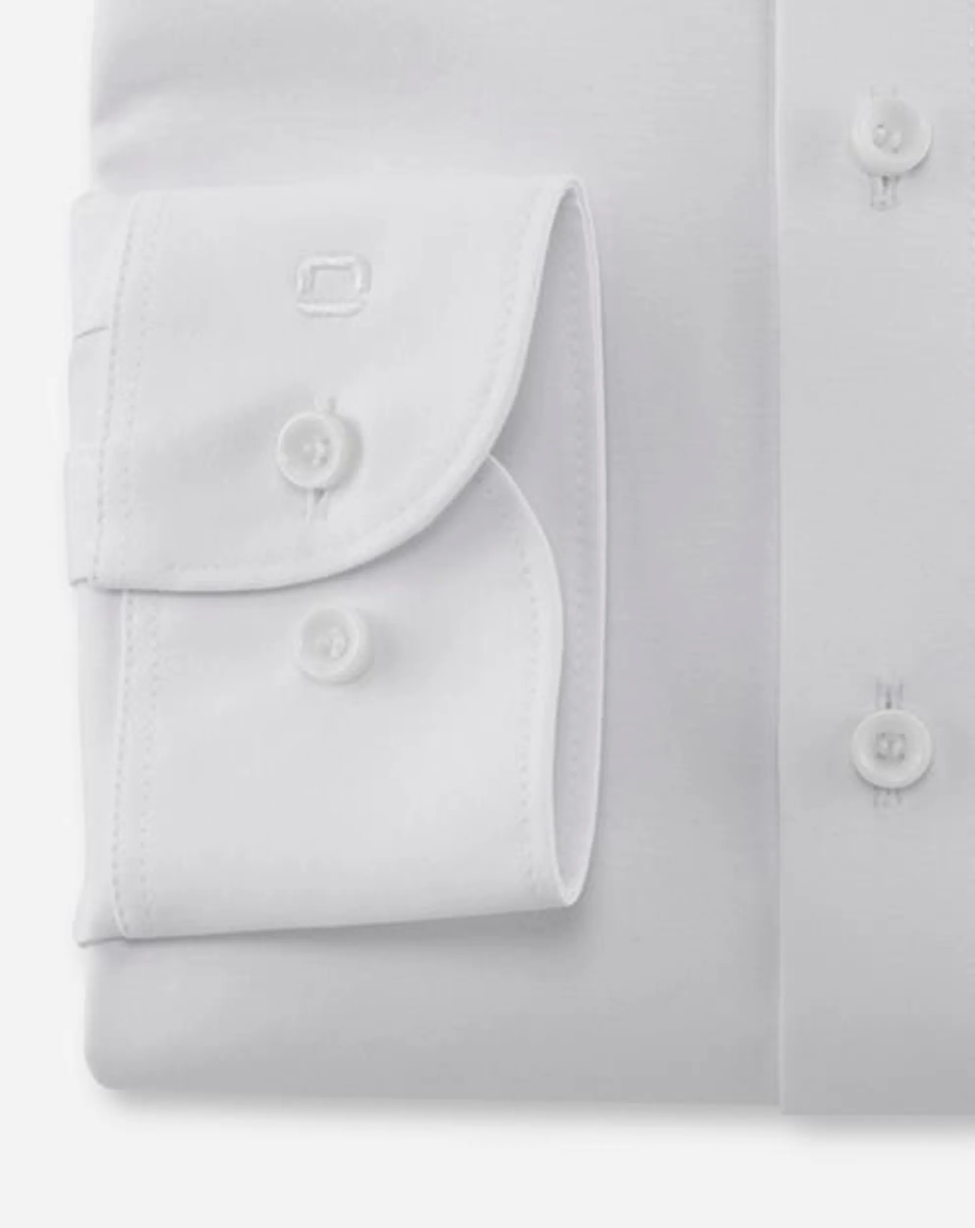 OLYMP Overhemd LM Wit 077681-001-43