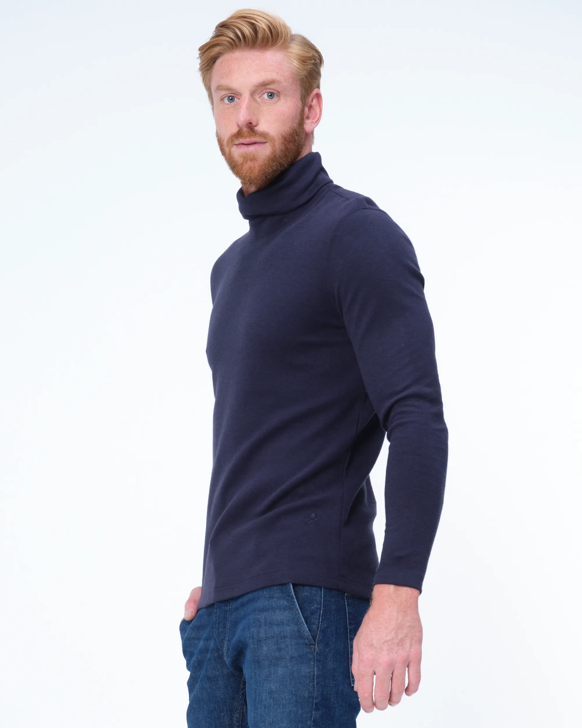 Dutch Dandies McQueen Coltrui Donkerblauw uni 077713-001-L