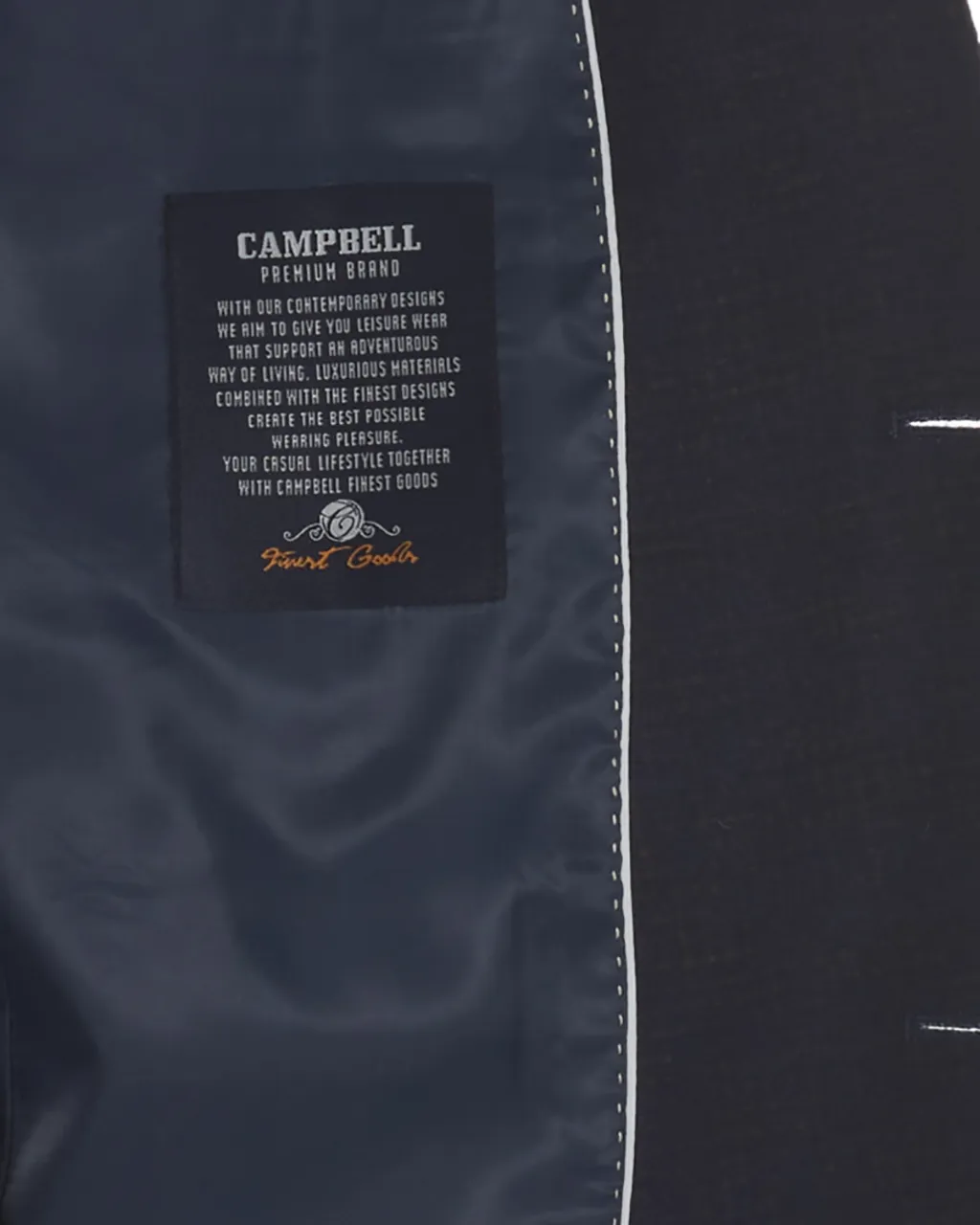 Campbell Ockley Colbert Donkerblauw kleine ruit 077761-001-48