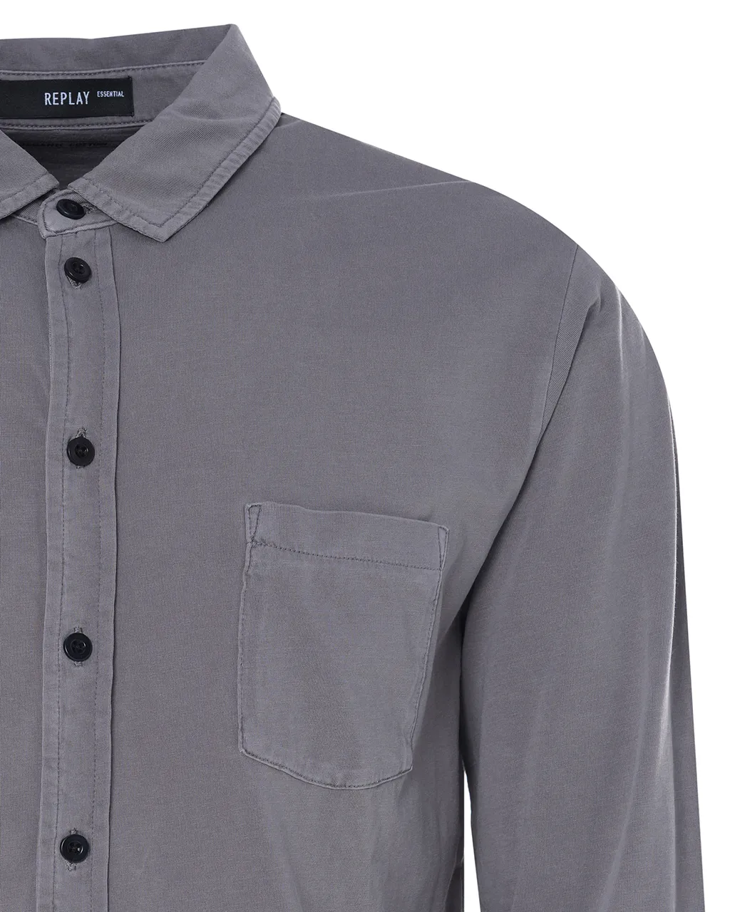 Replay Casual Overhemd LM Grijs 078238-001-L