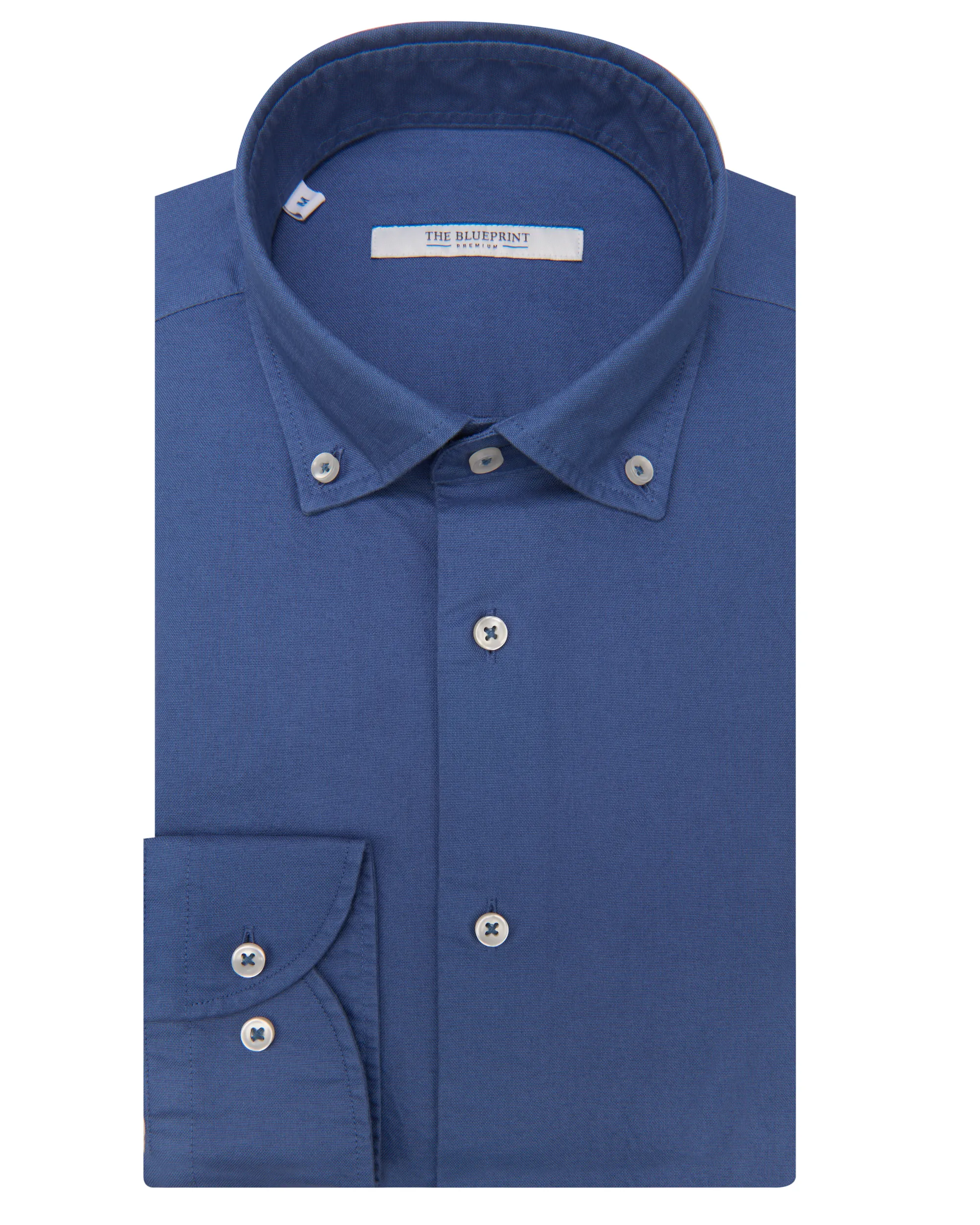 The BLUEPRINT Premium - Casual Overhemd LM Blue Marine 078401-005-L
