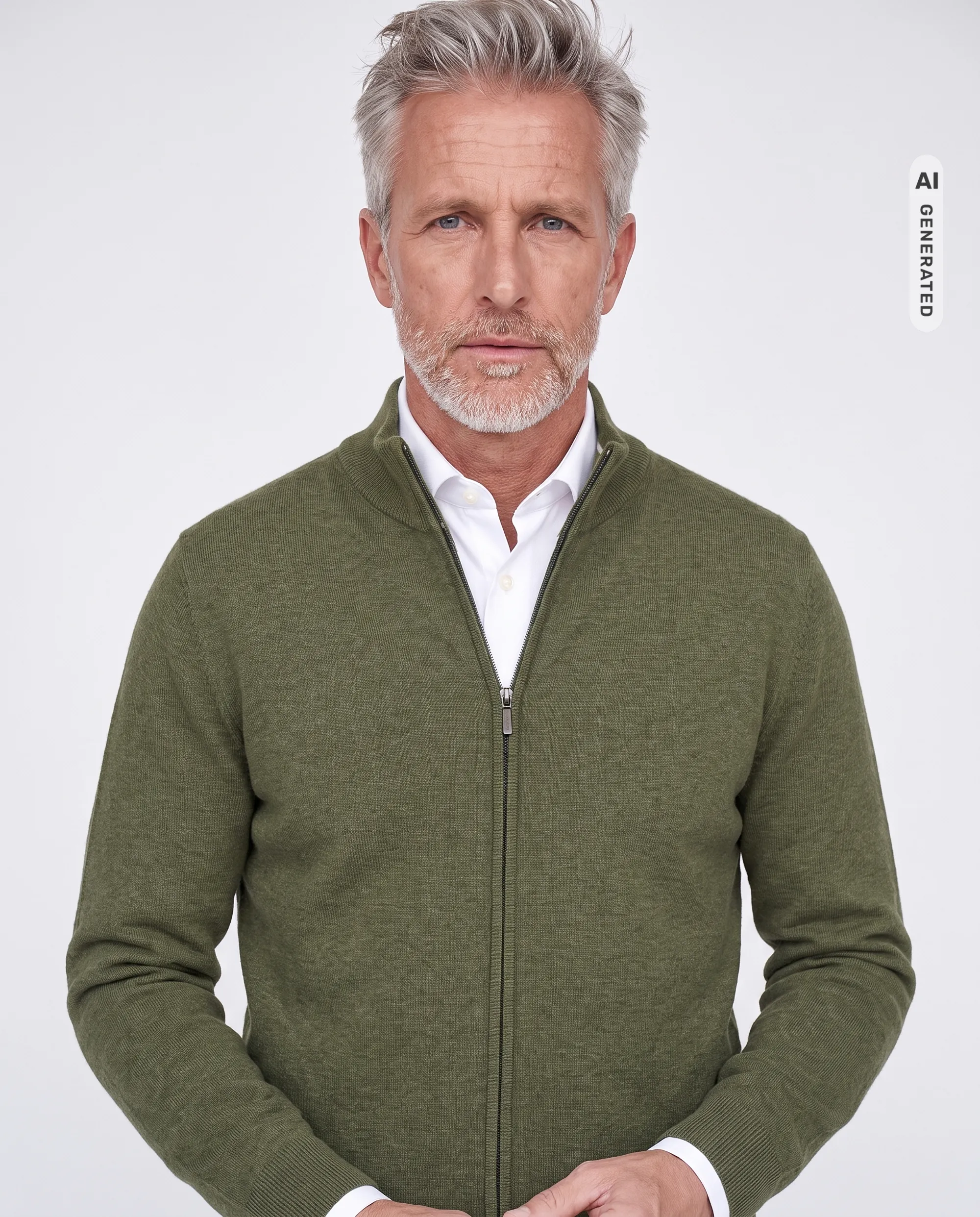The BLUEPRINT Premium Vest Donkergroen uni 078480-005-L