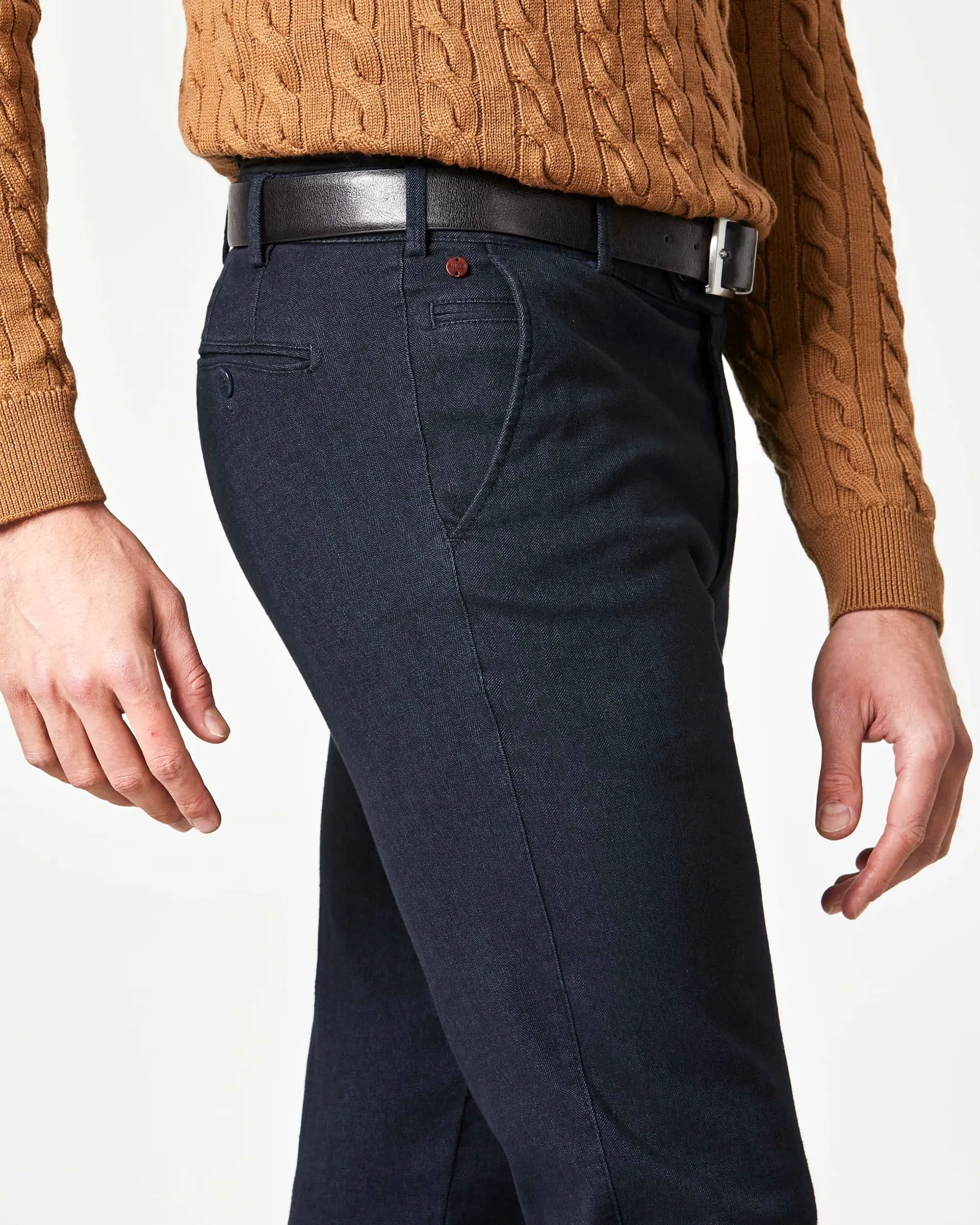 Meyer Bonn Pantalon Donker blauw 080240-001-28