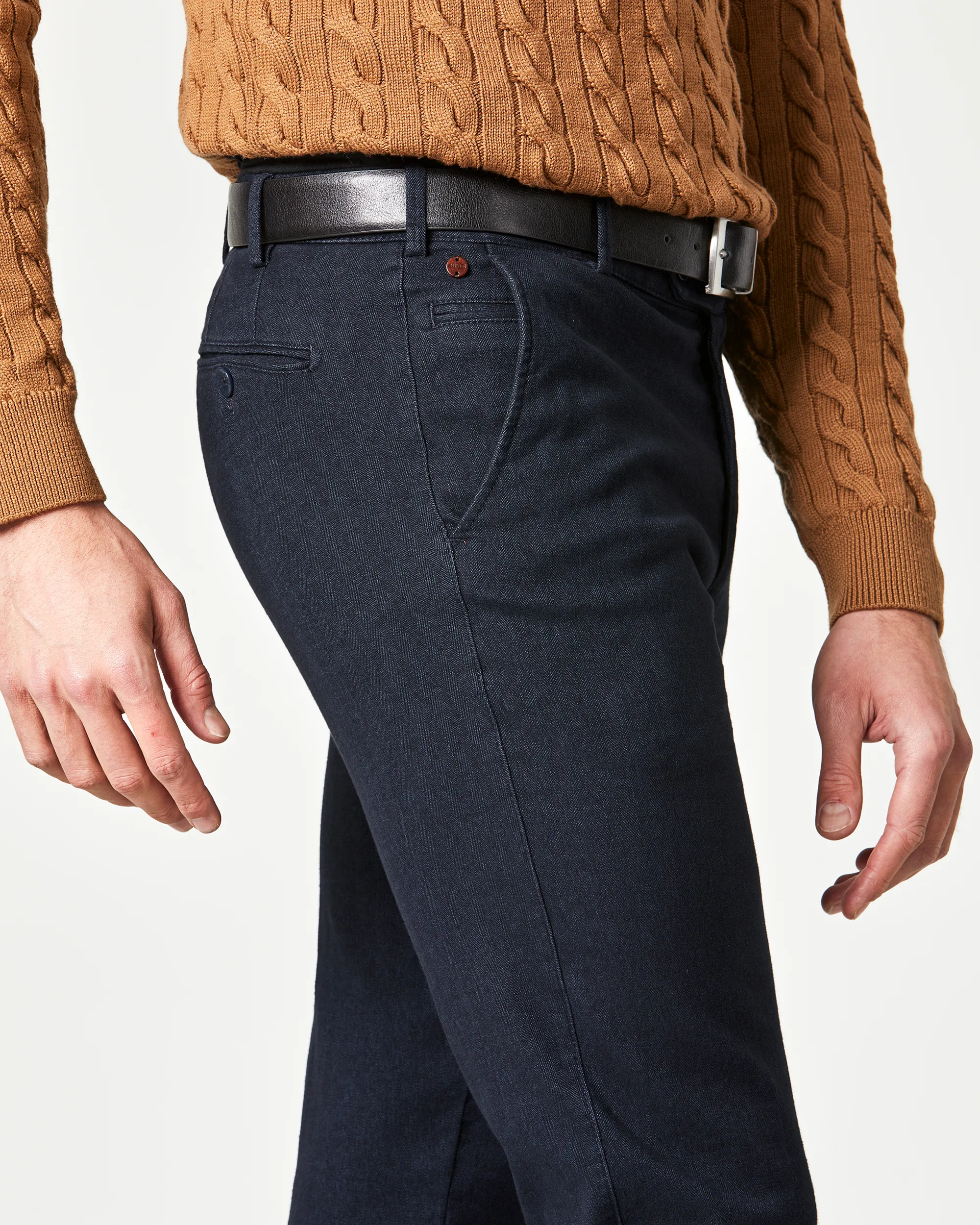 Meyer Bonn Pantalon Donker blauw 080240-001-28