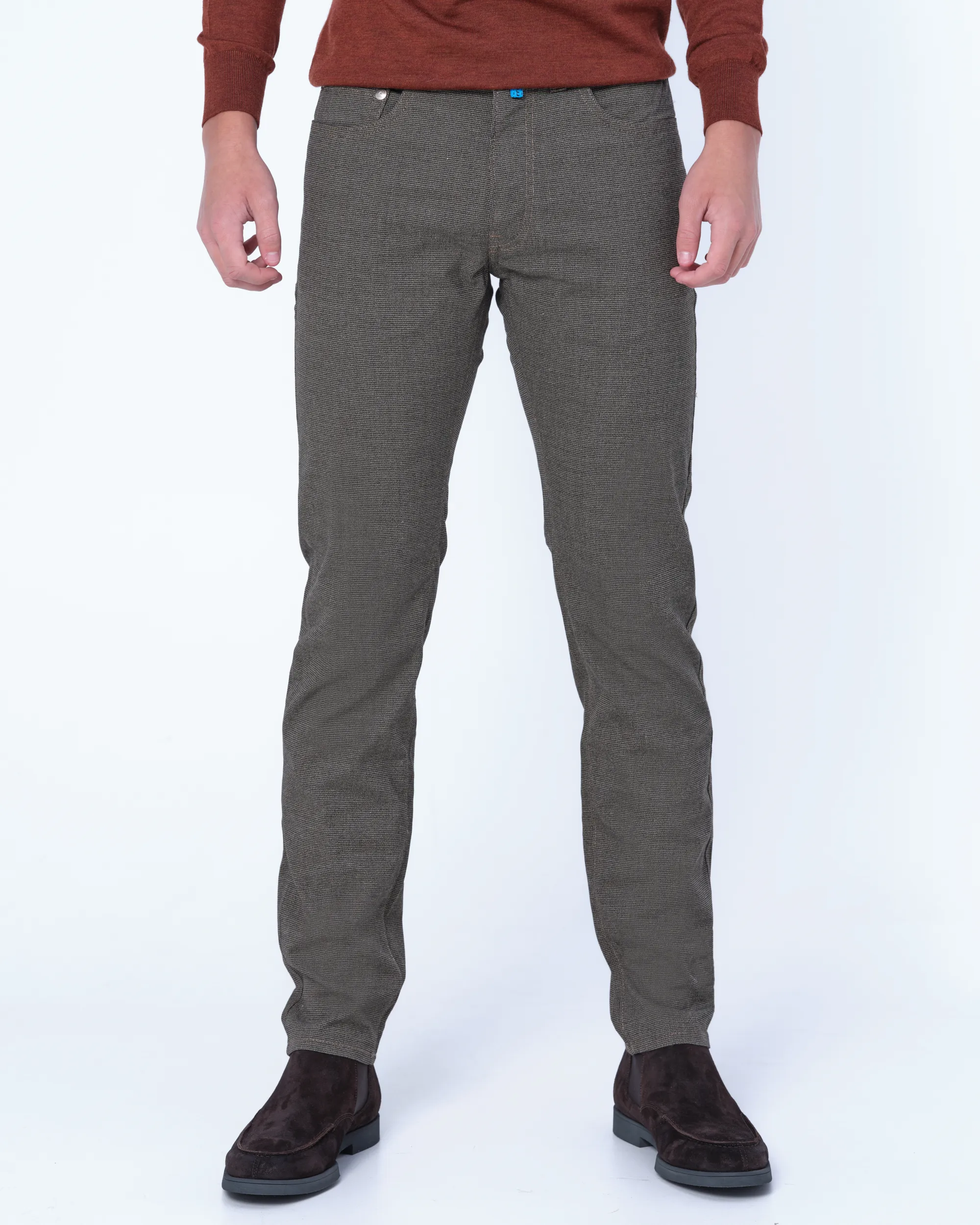 Pierre Cardin Lyon 5-pocket Bruin 080423-001-30/32