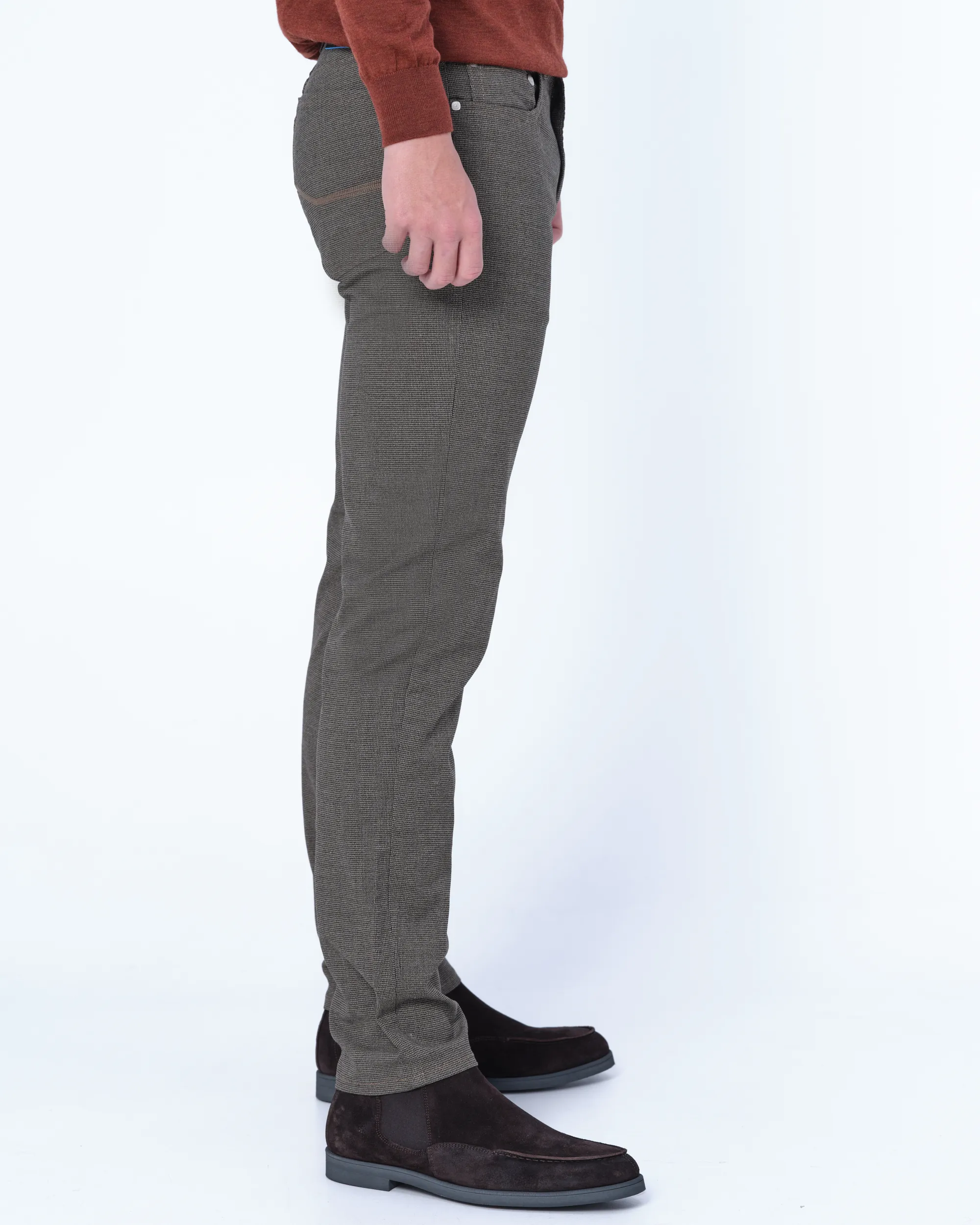 Pierre Cardin Lyon 5-pocket Bruin 080423-001-30/32