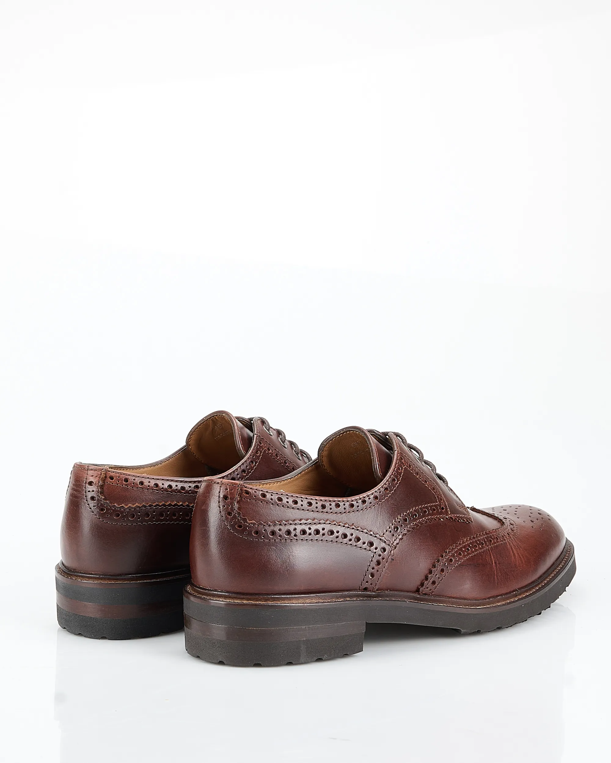 Dutch Dandies Casual schoenen Donkerbruin uni 080462-001-10