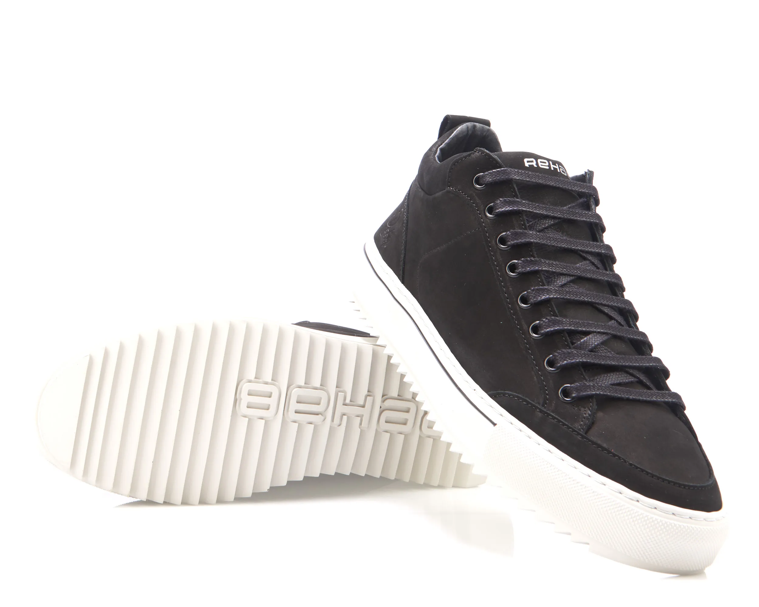 REHAB Craig Nub Sneakers Zwart 081278-001-41