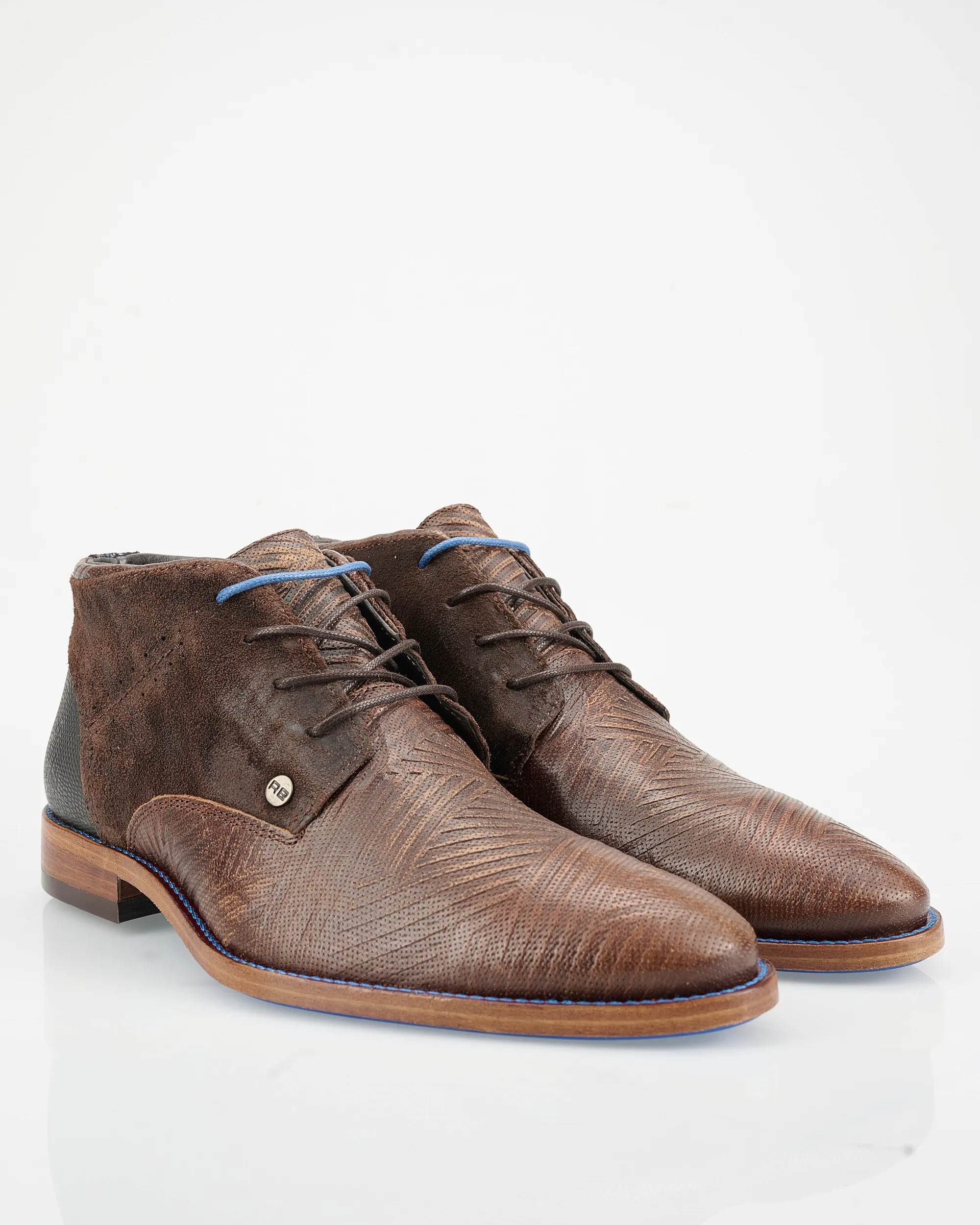 REHAB Salvador ZigZag Geklede schoenen Bruin 081290-001-41