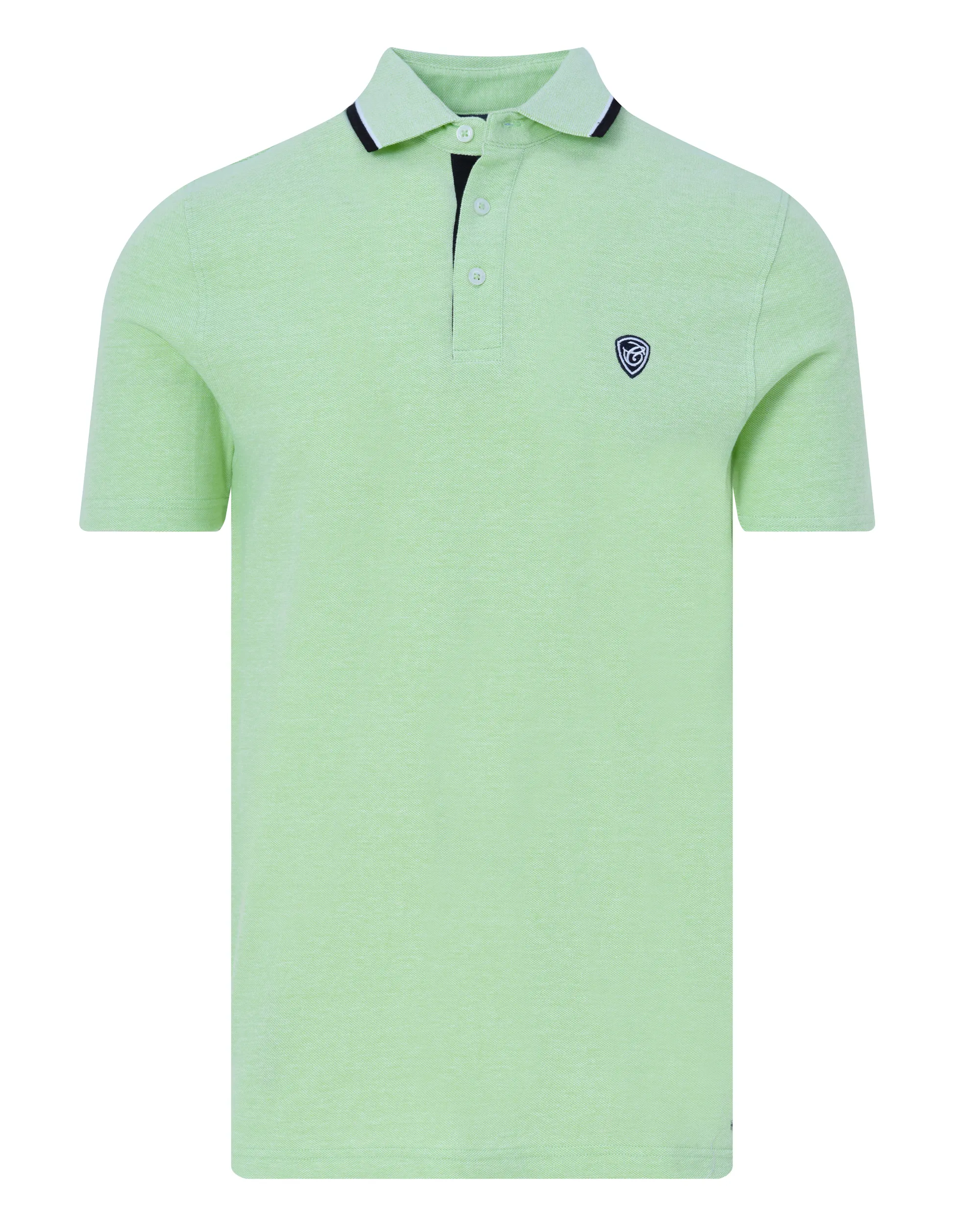 Campbell Stanson Polo KM Celadon Green 081528-012-M