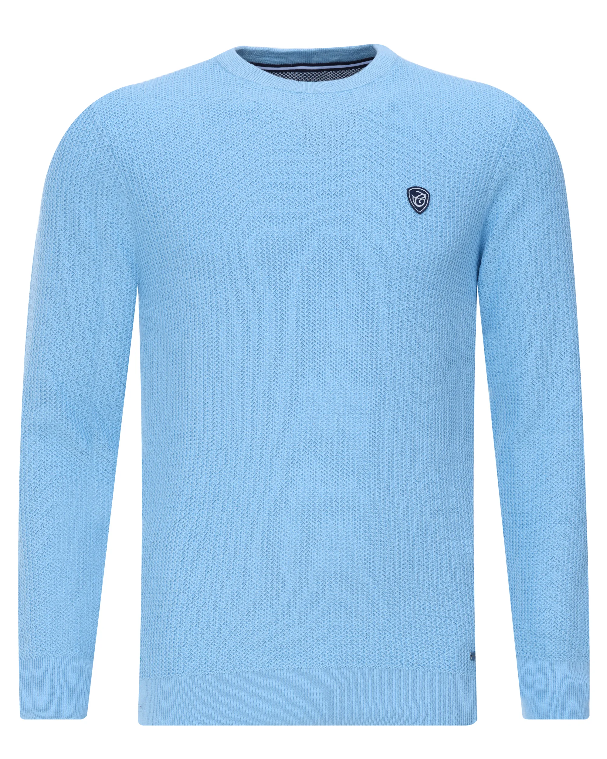 Campbell Trui ronde hals L.BLUE 081567-001-L
