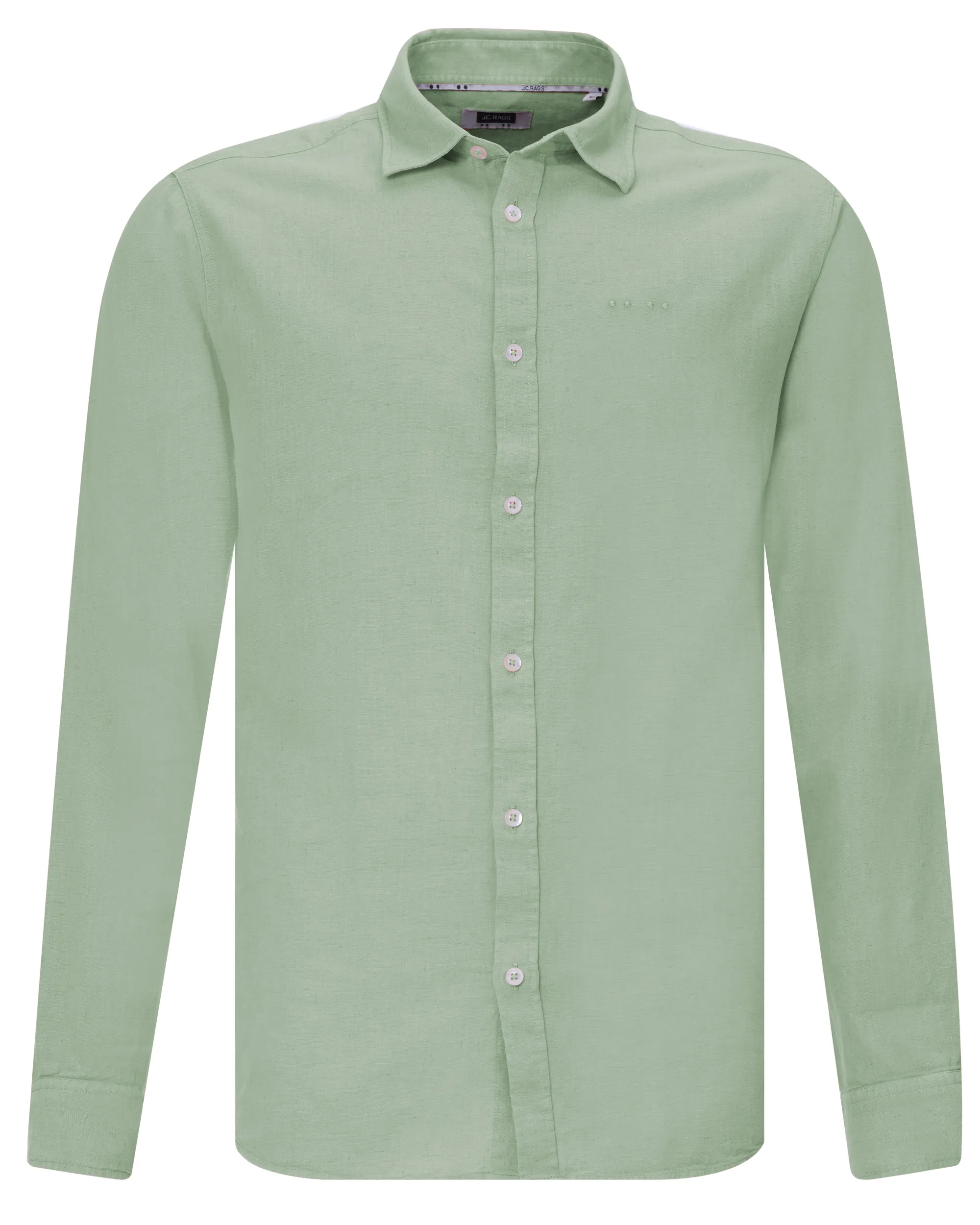 J.C. RAGS Casual Overhemd LM Basil 081589-004
