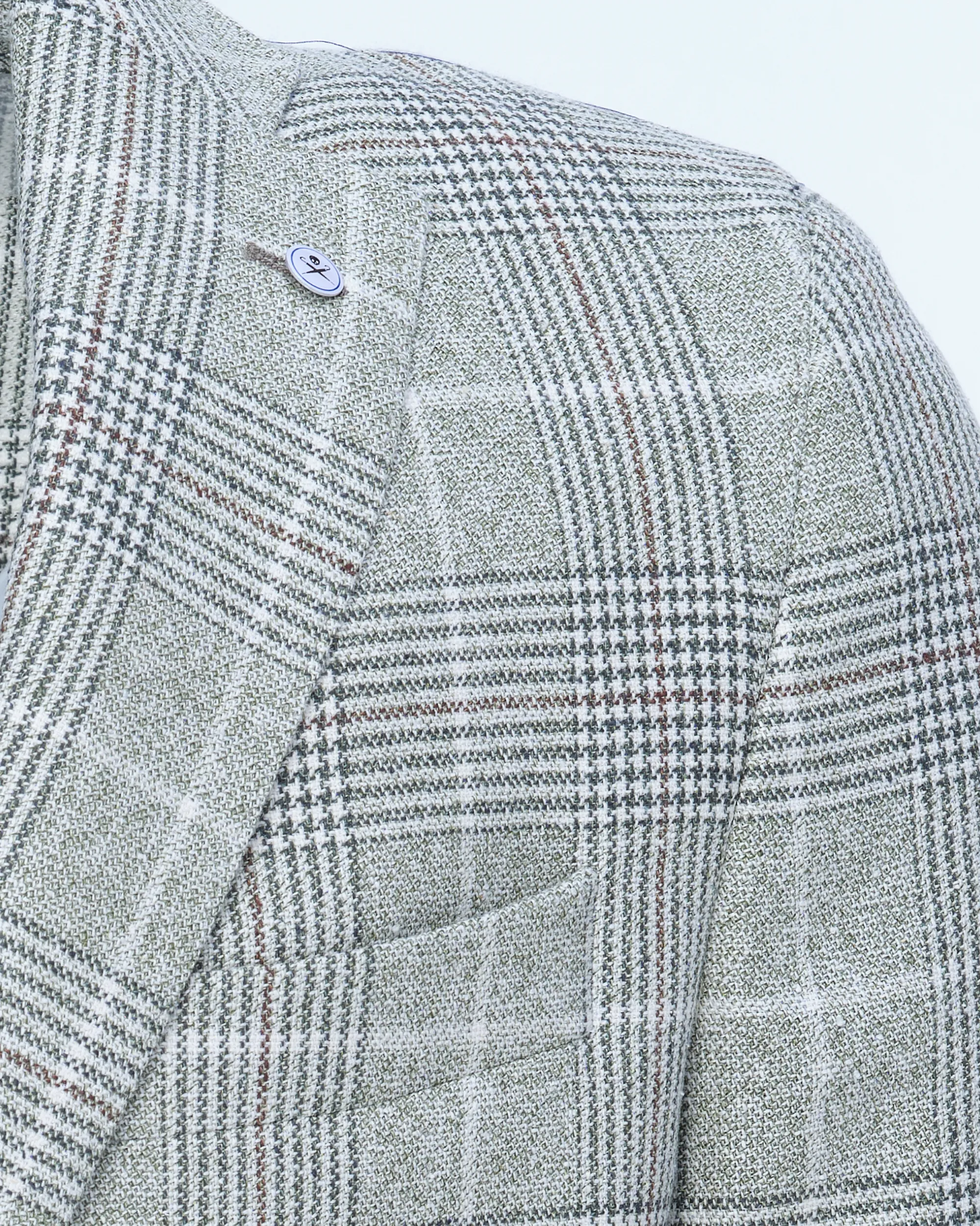 Dutch Dandies Colbert Groen grote ruit 081828-002-46