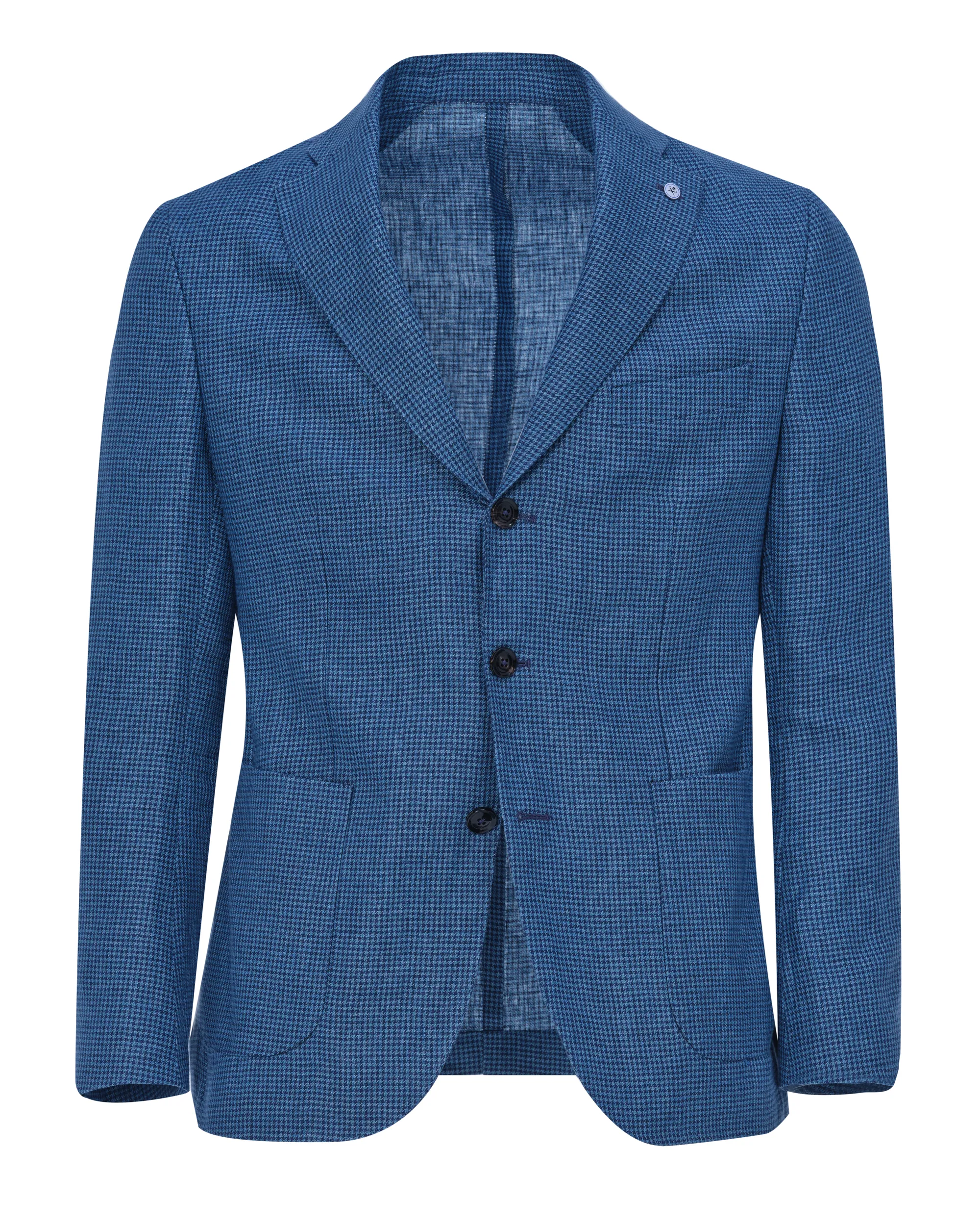 Dutch Dandies Damon Colbert Blauw kleine ruit 081845-002-46