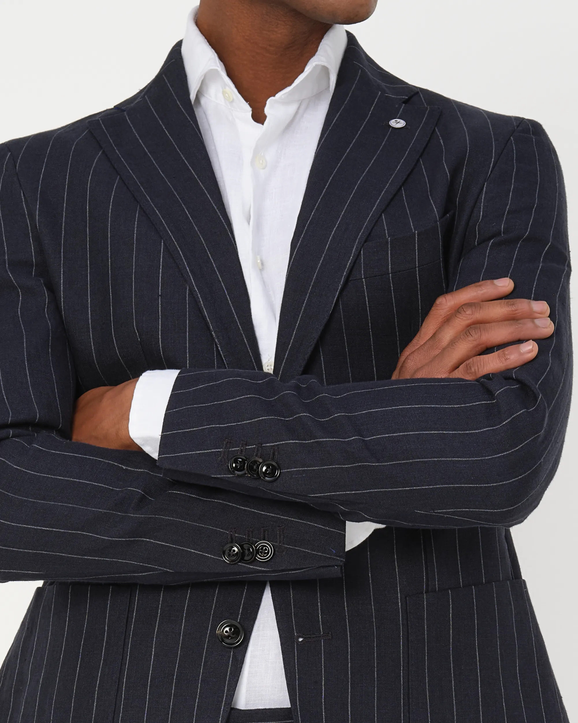 Dutch Dandies Damon Mix & Match Colbert Navy streep 081849-002-46